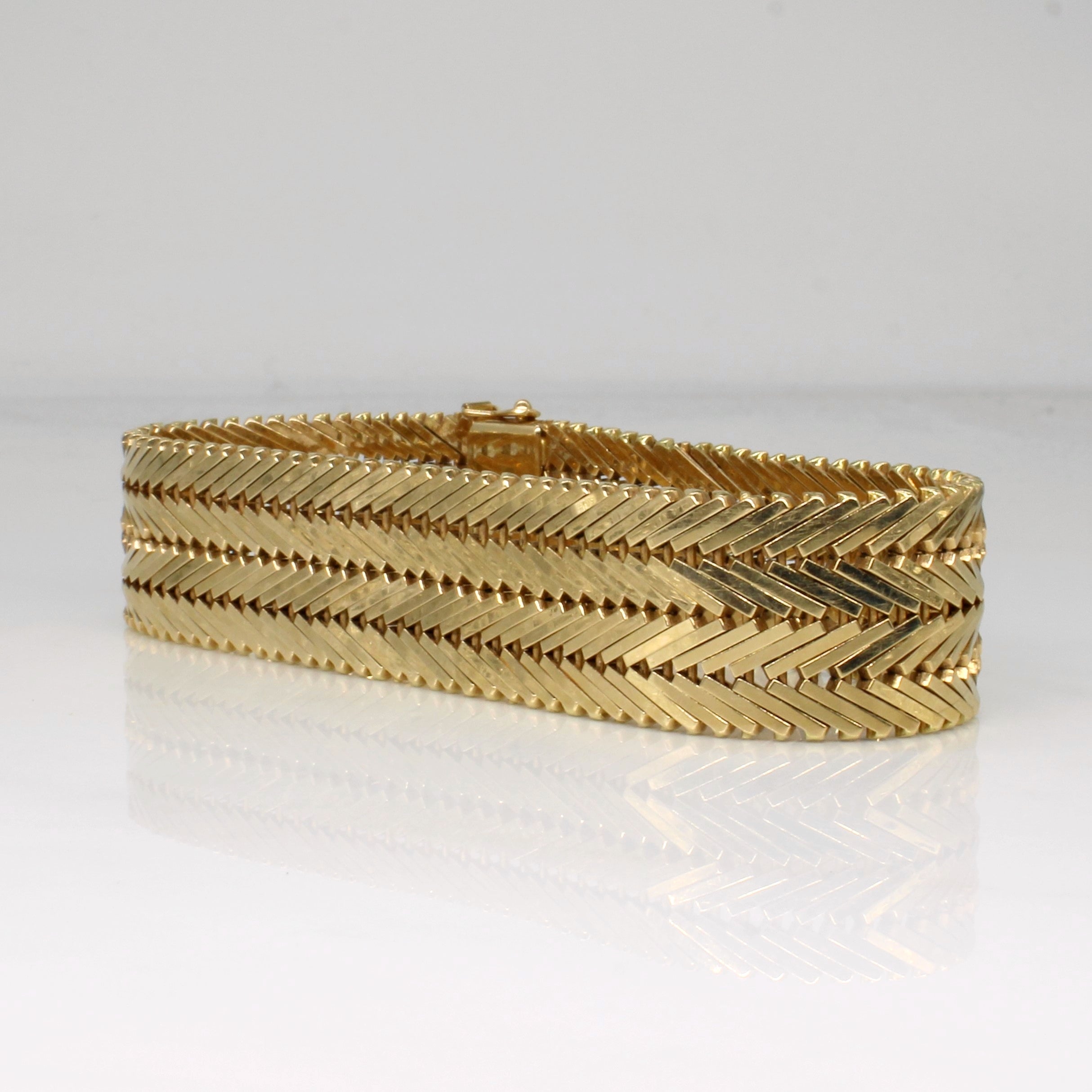 14k Yellow Gold Bracelet | 8" |