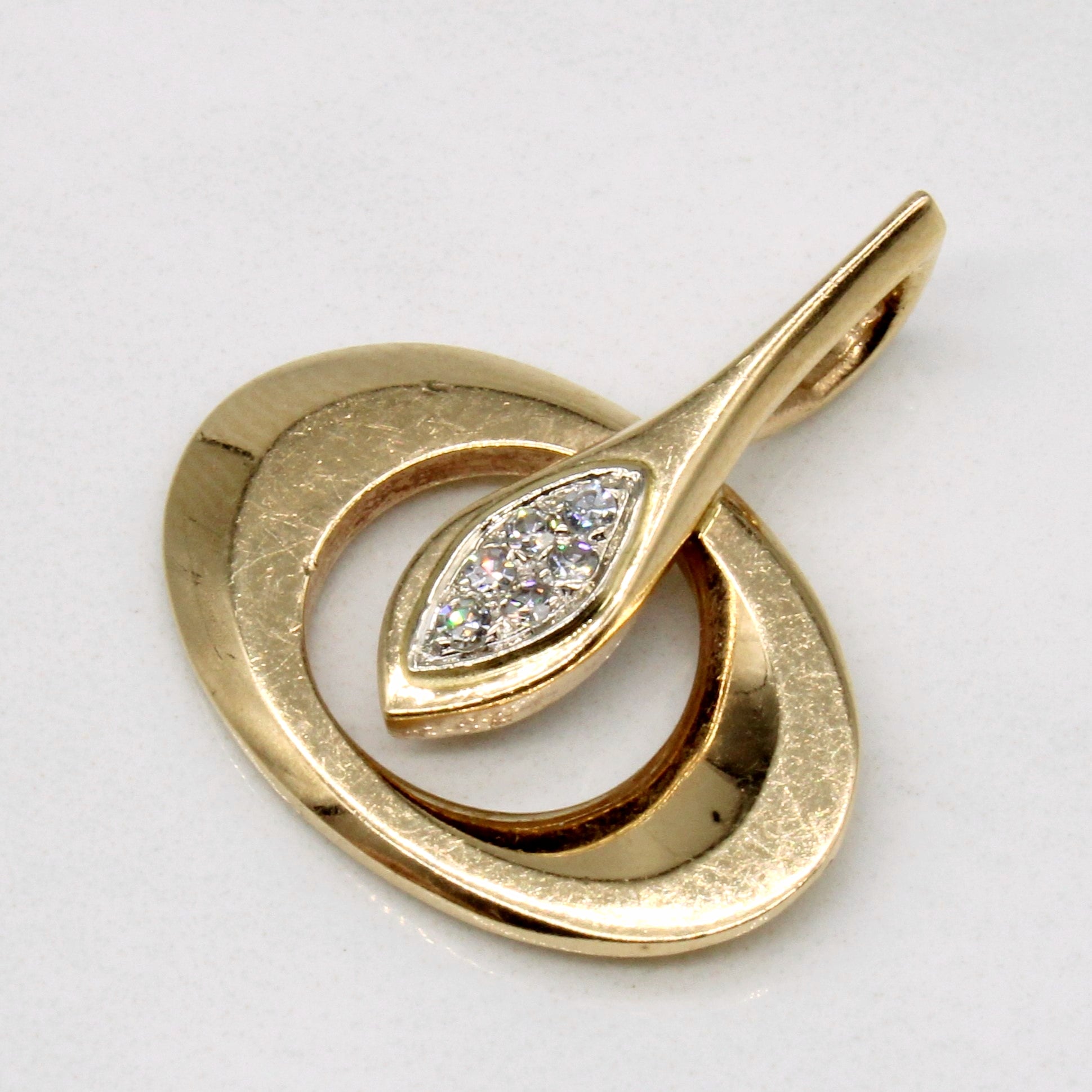 Diamond Drop Pendant | 0.06ctw |