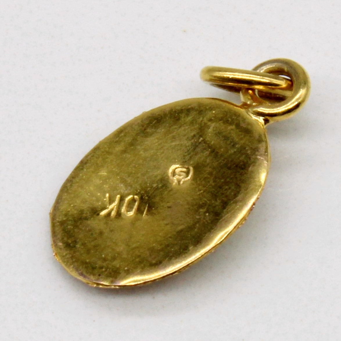 10k Two Tone Gold Berry Pendant