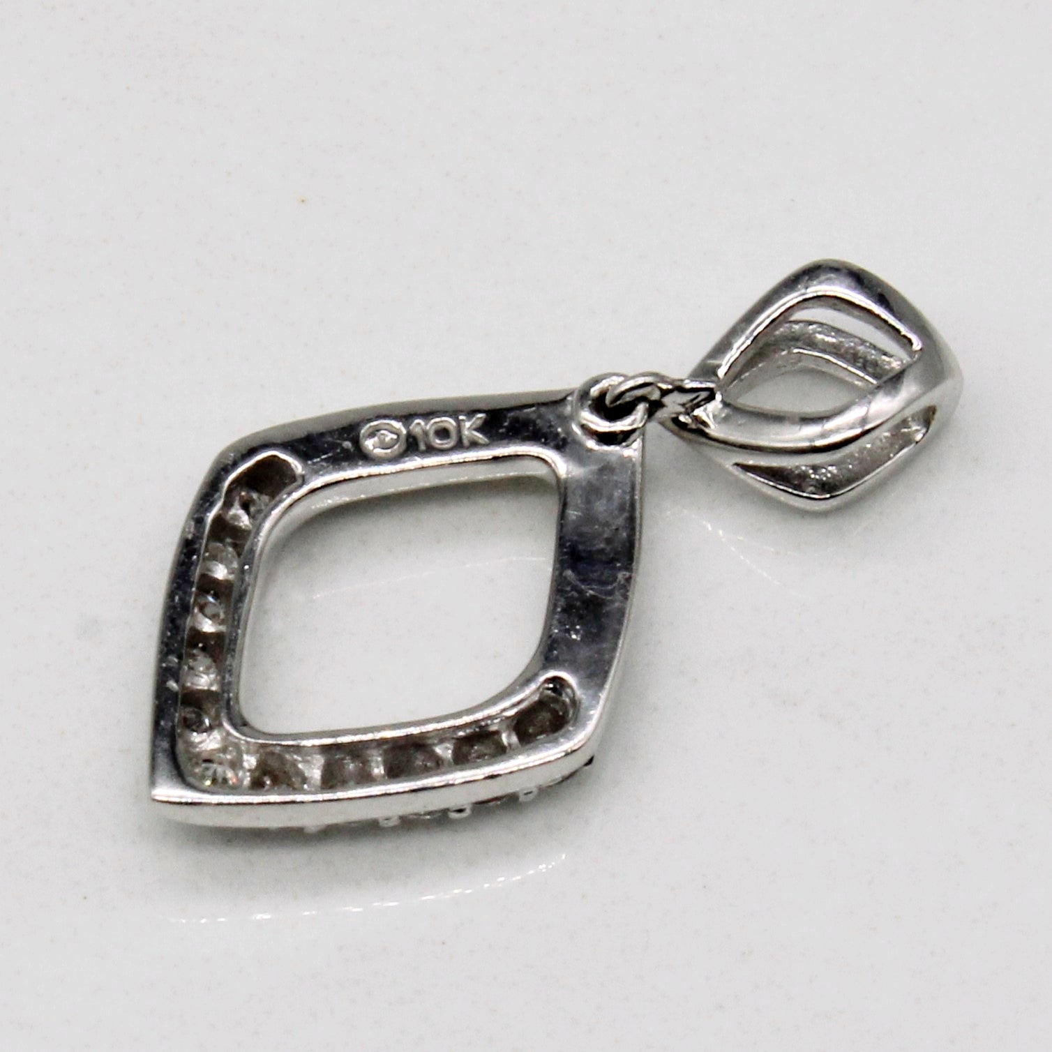 Diamond Drop Pendant | 0.09ctw |