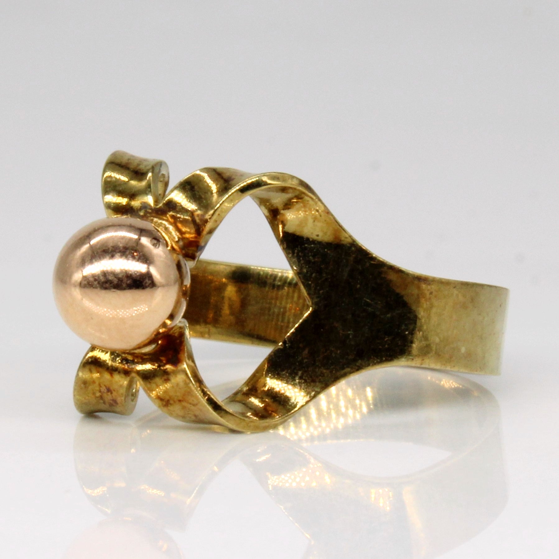 14k Two Tone Gold Ring | SZ 7 |