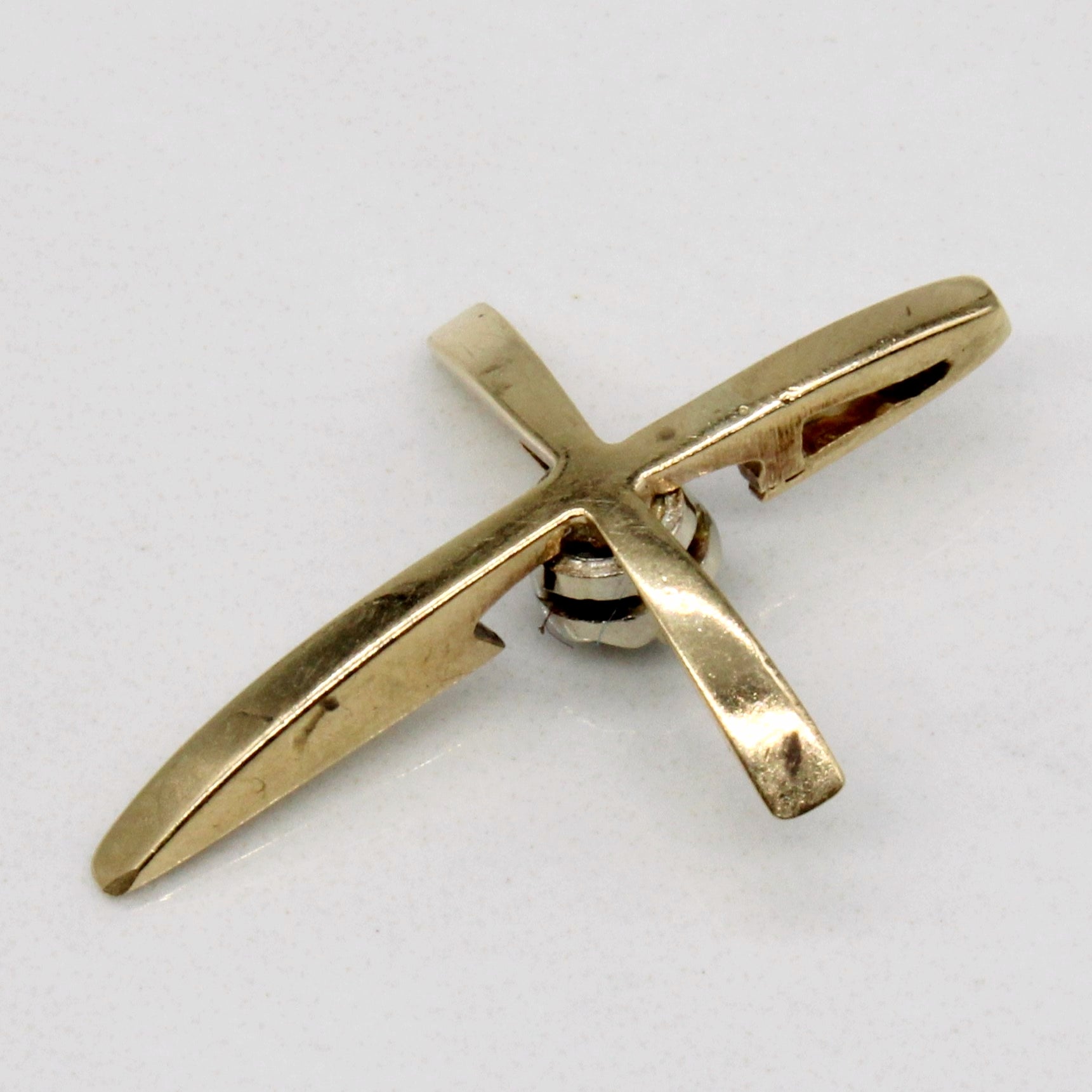 Diamond Cross Pendant | 0.02ct |