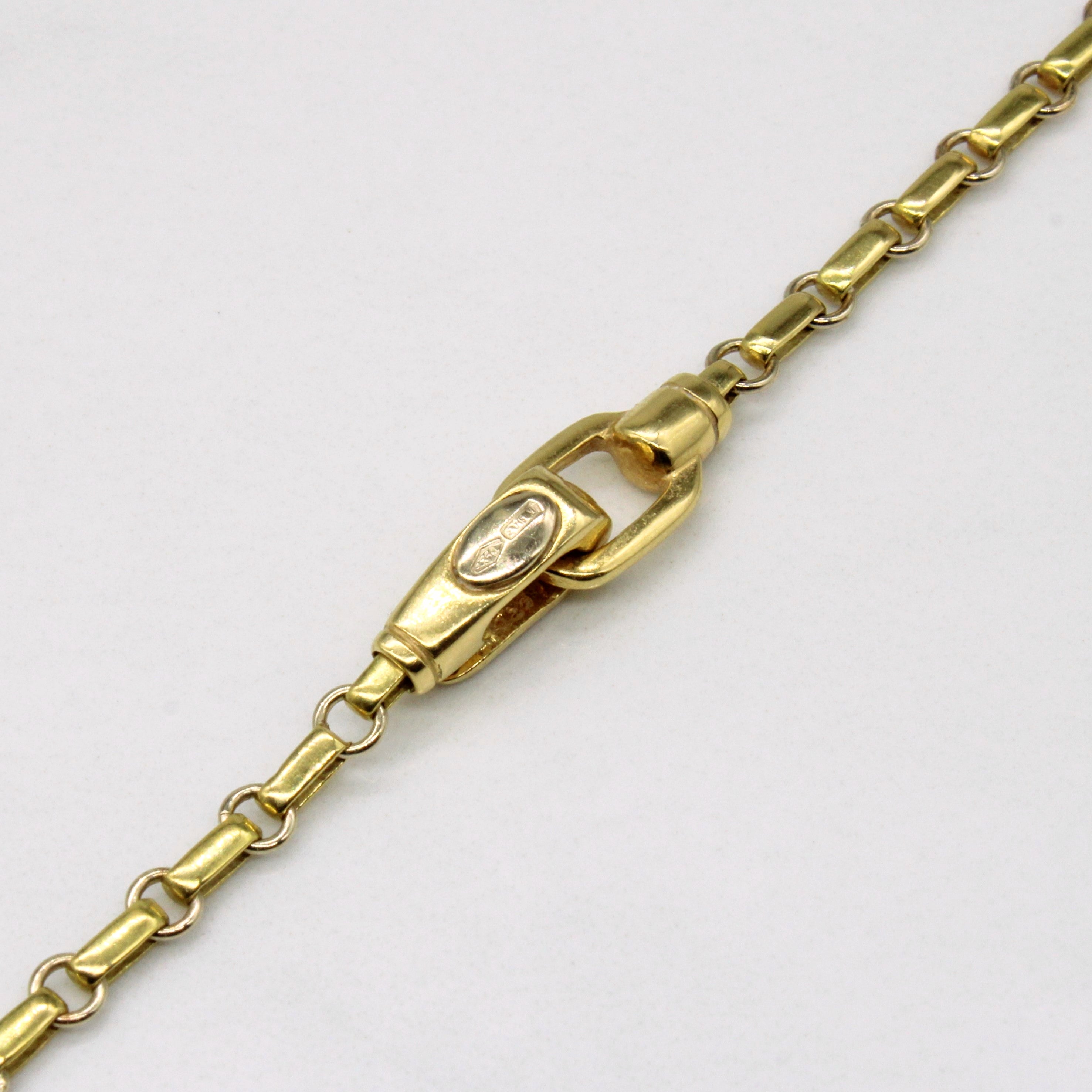 'Bersani' Italian 18k Yellow Gold Necklace | 17" |