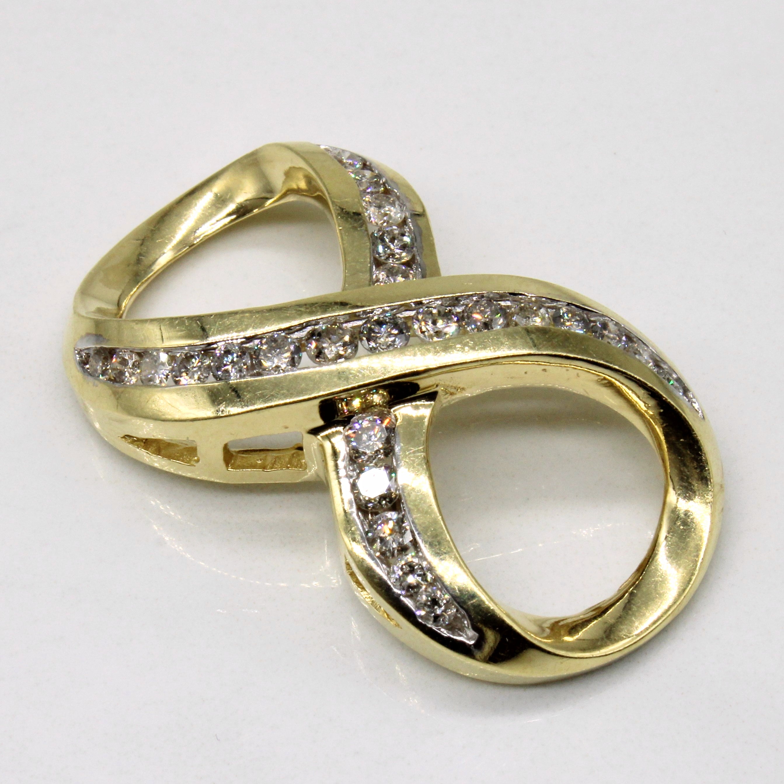 Diamond Infinity Pendant | 0.70ctw |