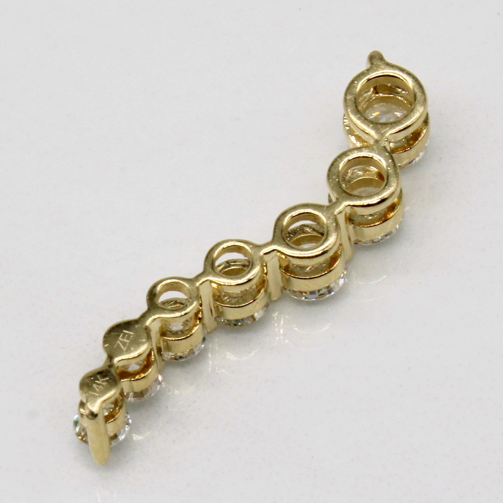 Diamond Drop Pendant | 0.91ctw |
