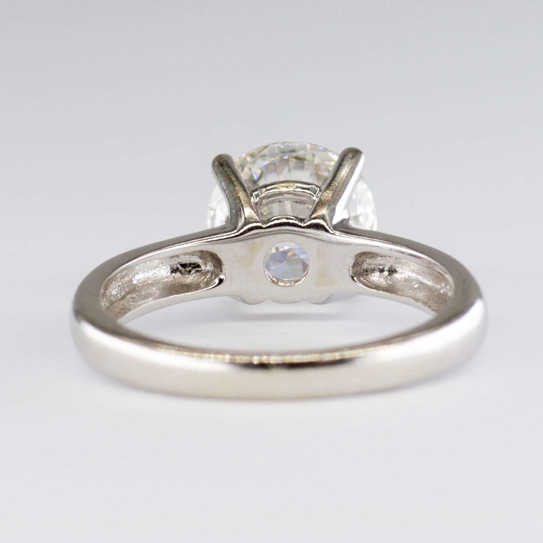 Bague de fiançailles solitaire en or 18 carats certifiée GIA, diamant de 1,72 ct, pureté VS2, couleur H XXX, taille 4,5