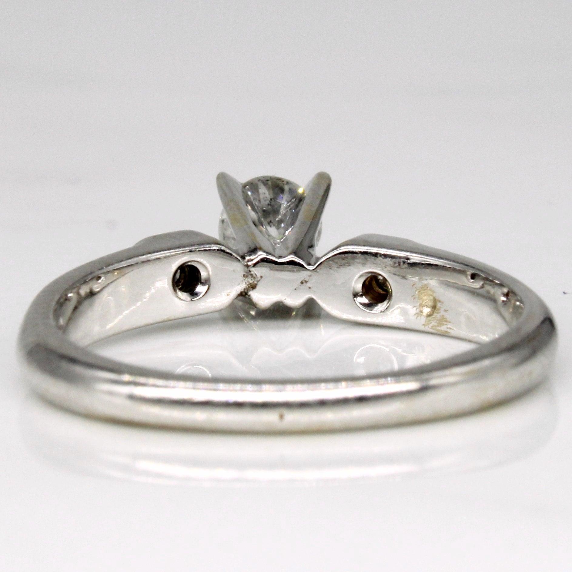 Cathedral Set Diamond Engagement Ring | 0.35ctw | SZ 7 |