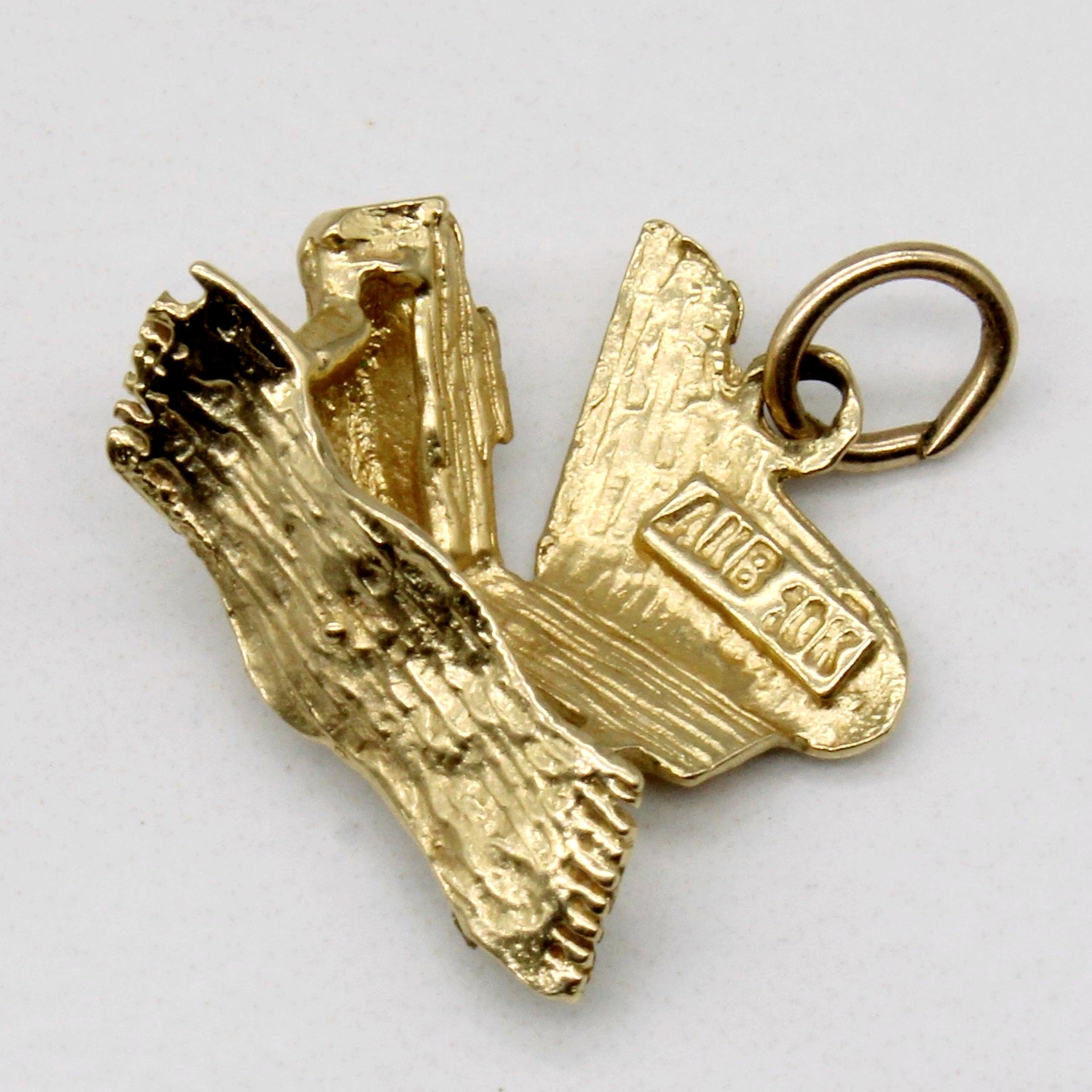10k Yellow Gold Piano Charm