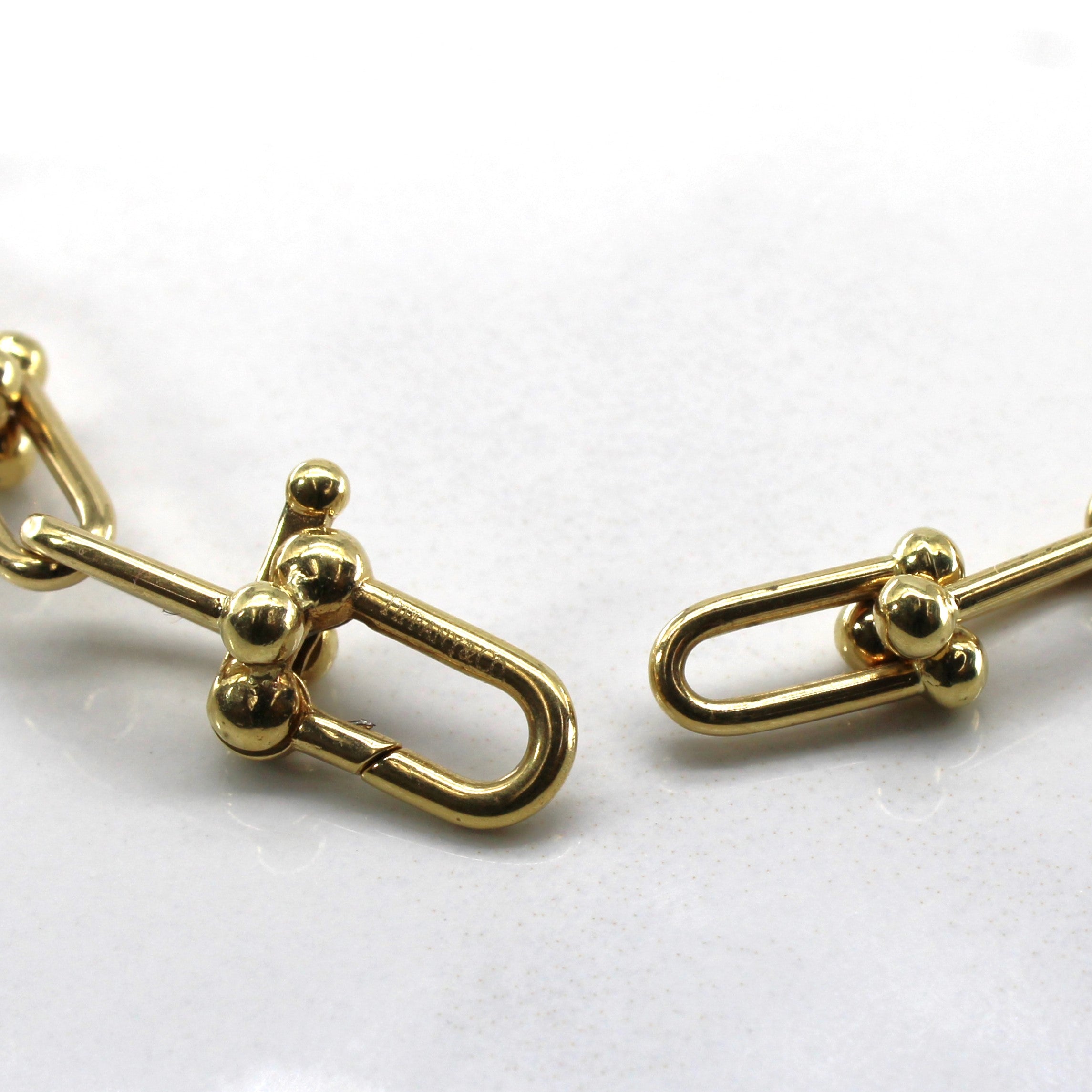 18k Yellow Gold Tiffany Inspired Chain | 18"|