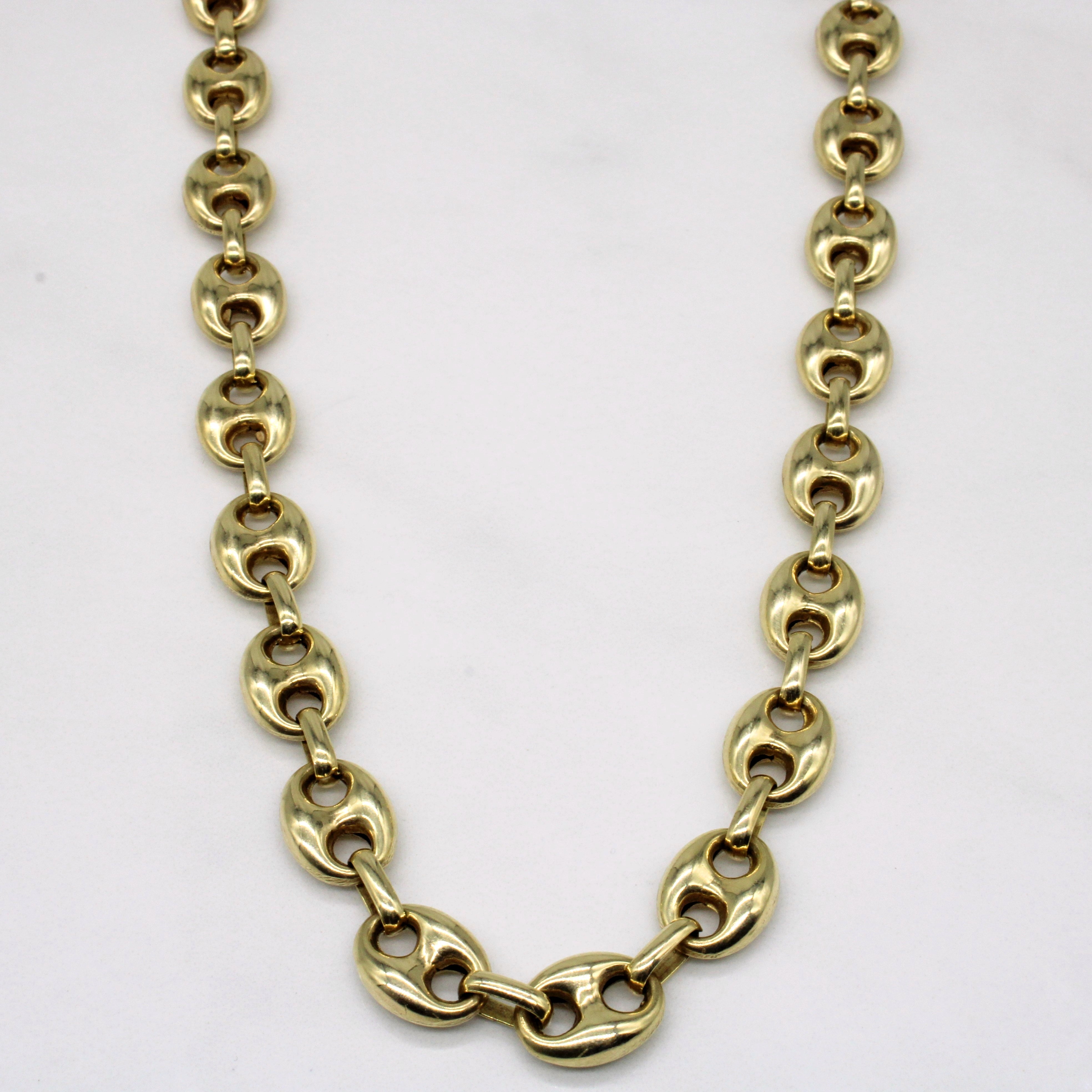14k Yellow Gold Necklace | 22" |