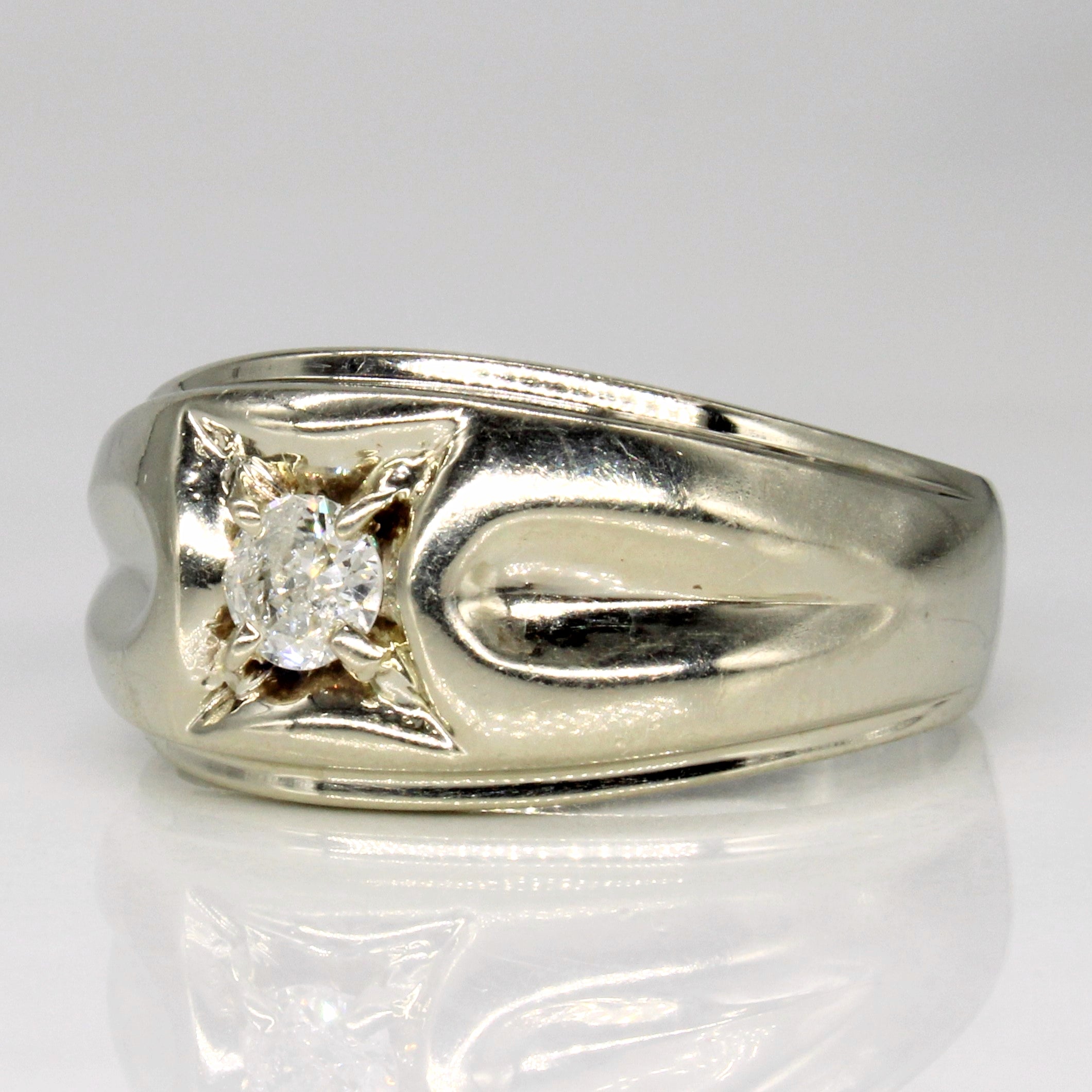 Illusion Set Diamond Engagement Ring | 0.30ct | SZ 9.5 |