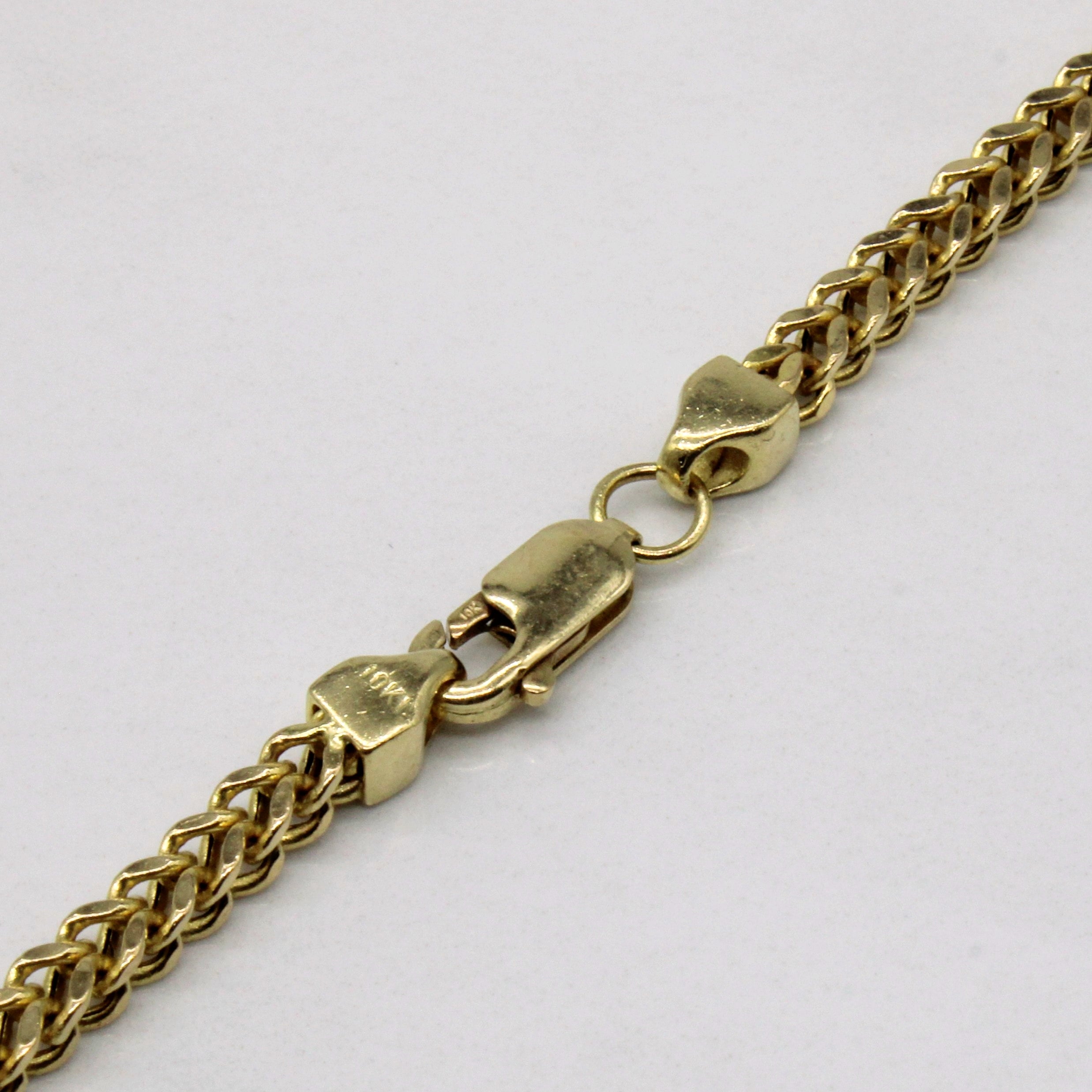 10k Yellow Gold Birdcage Link Chain | 24" |