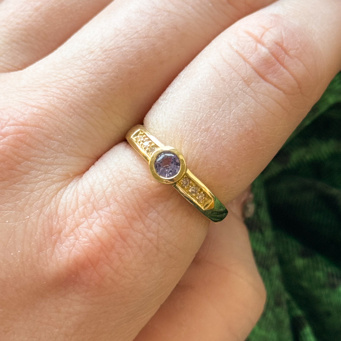 Tanzanite & Diamond Ring | 0.26ct | 0.03ctw | SZ 7 |