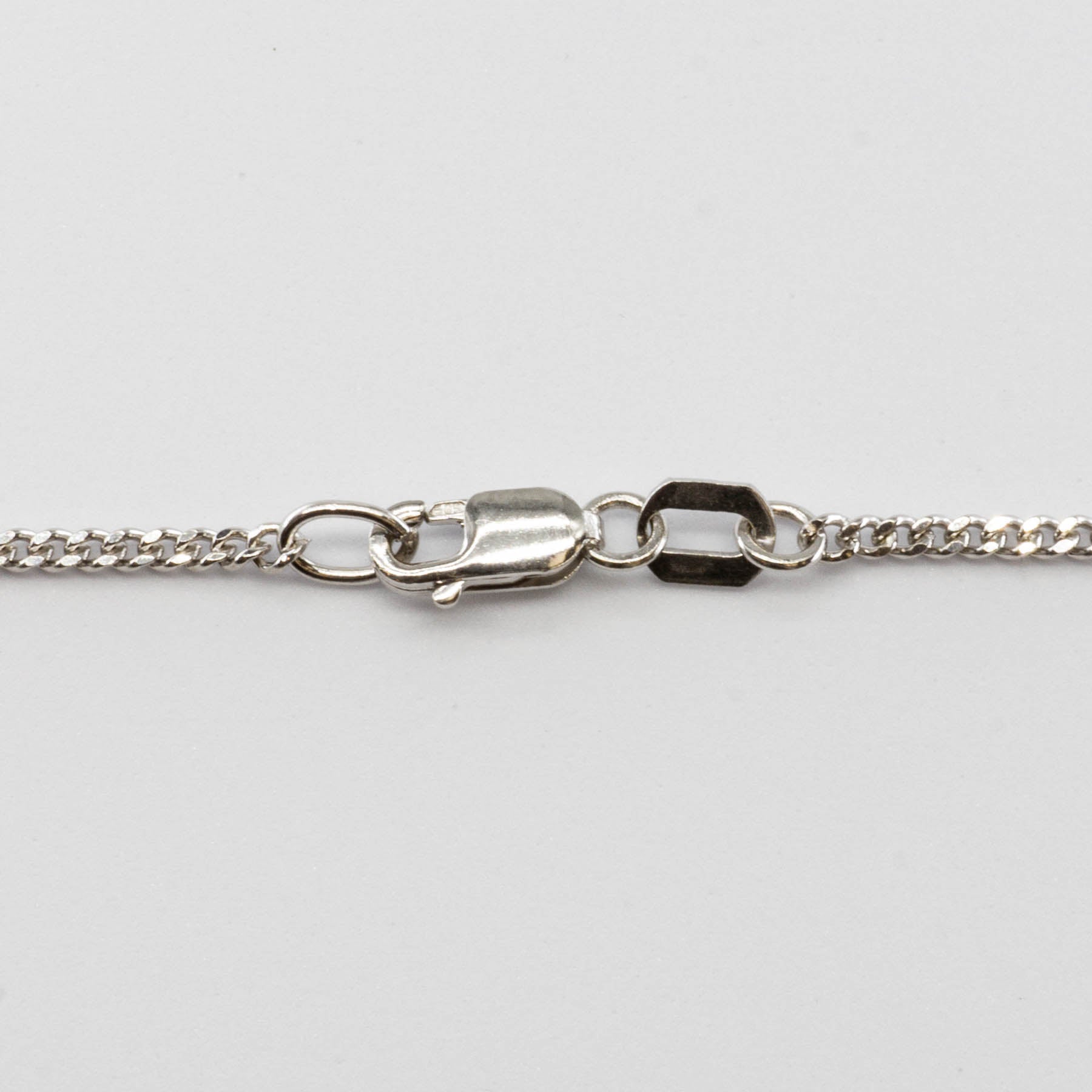 Collier en or blanc 14 carats et diamants | 0,85 ct VVS2-VS1 I/J | 45,7 cm