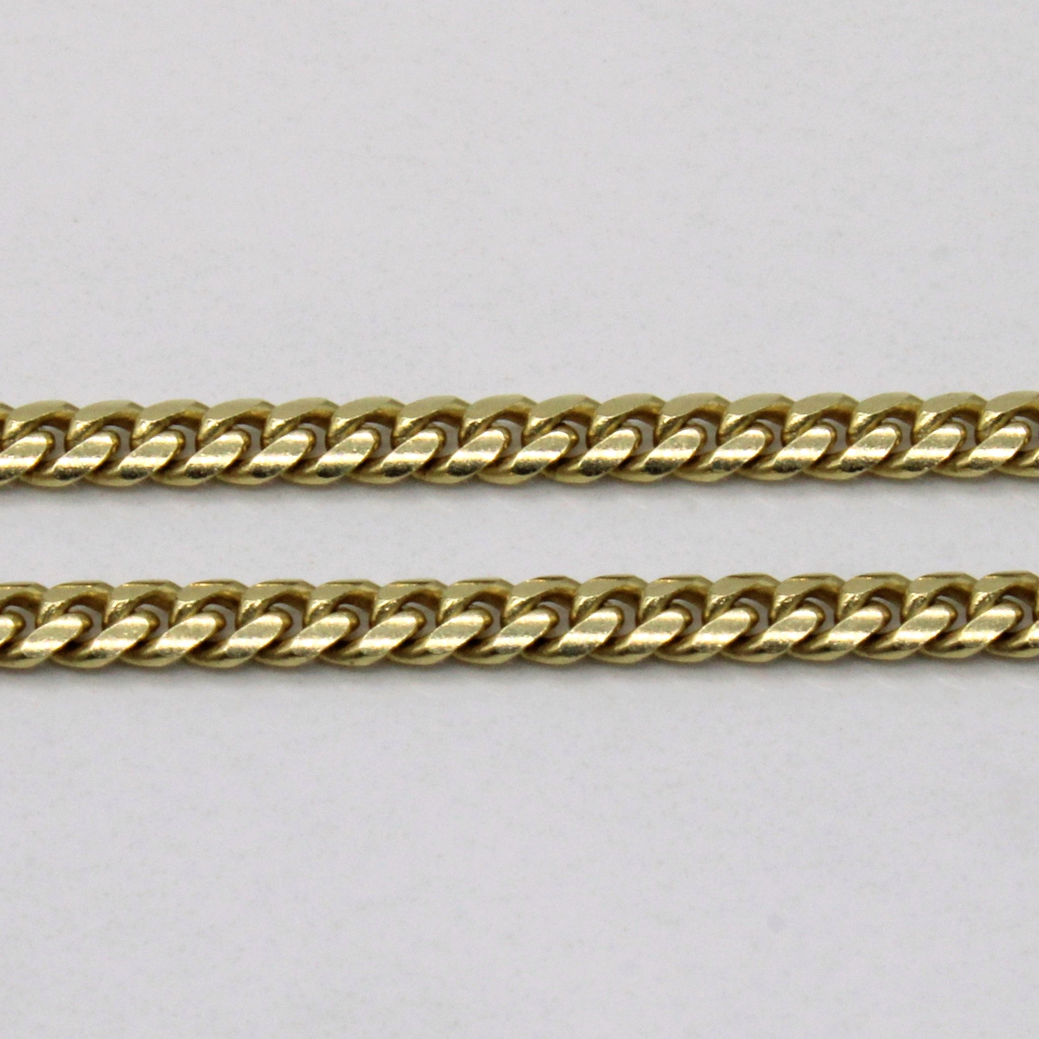 14k Yellow Gold Cuban Link Chain | 26" |