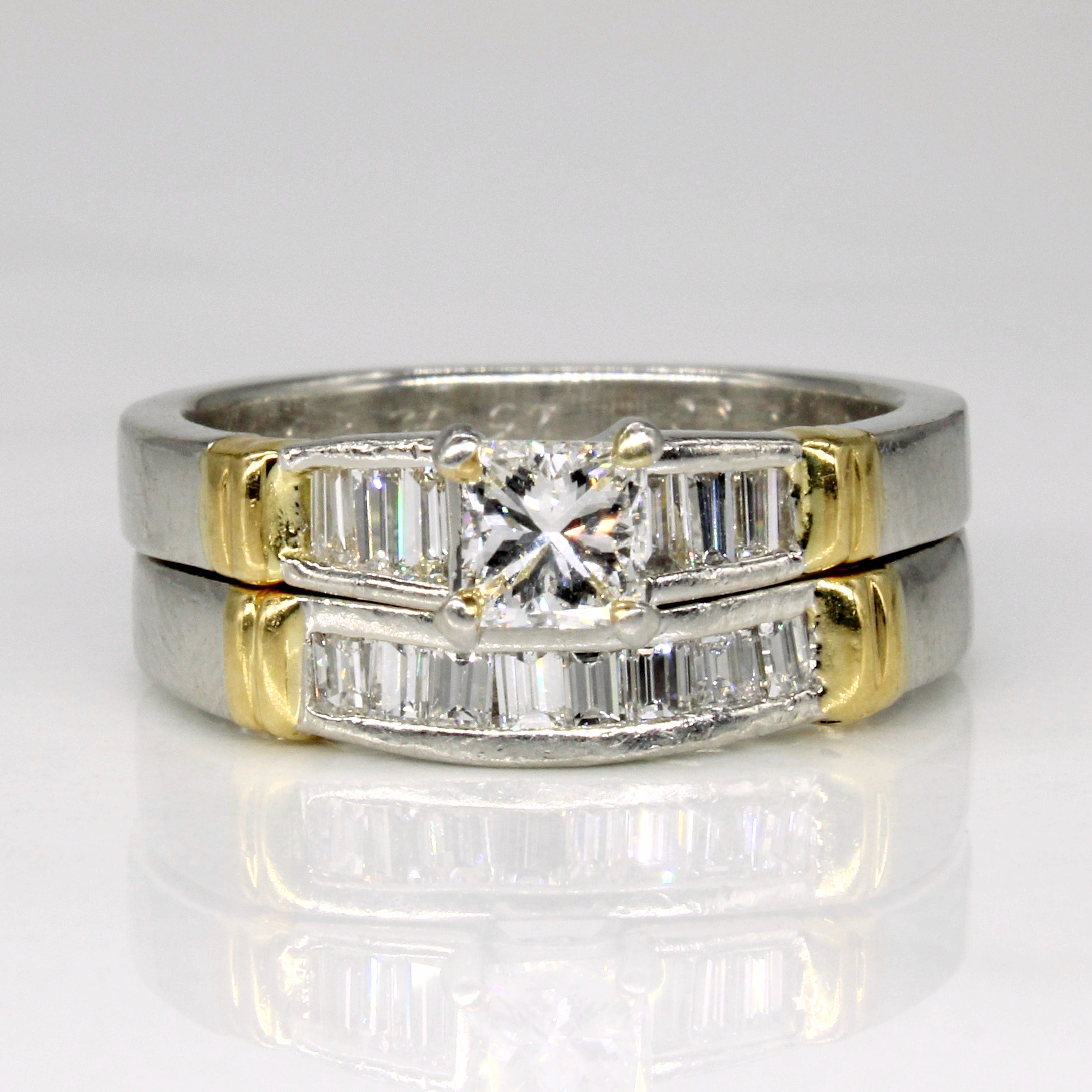 Alliance en diamant | 0,87 ct | Taille 6,75 |