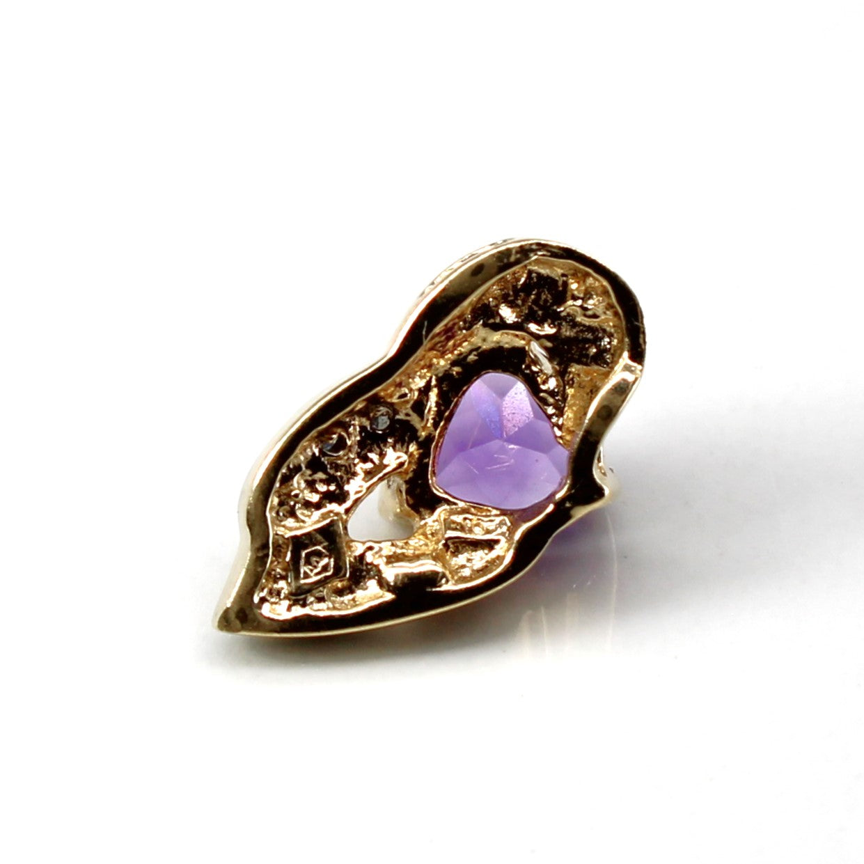 Amethyst & Diamond Pendant | 0.70ct | 0.01ctw |