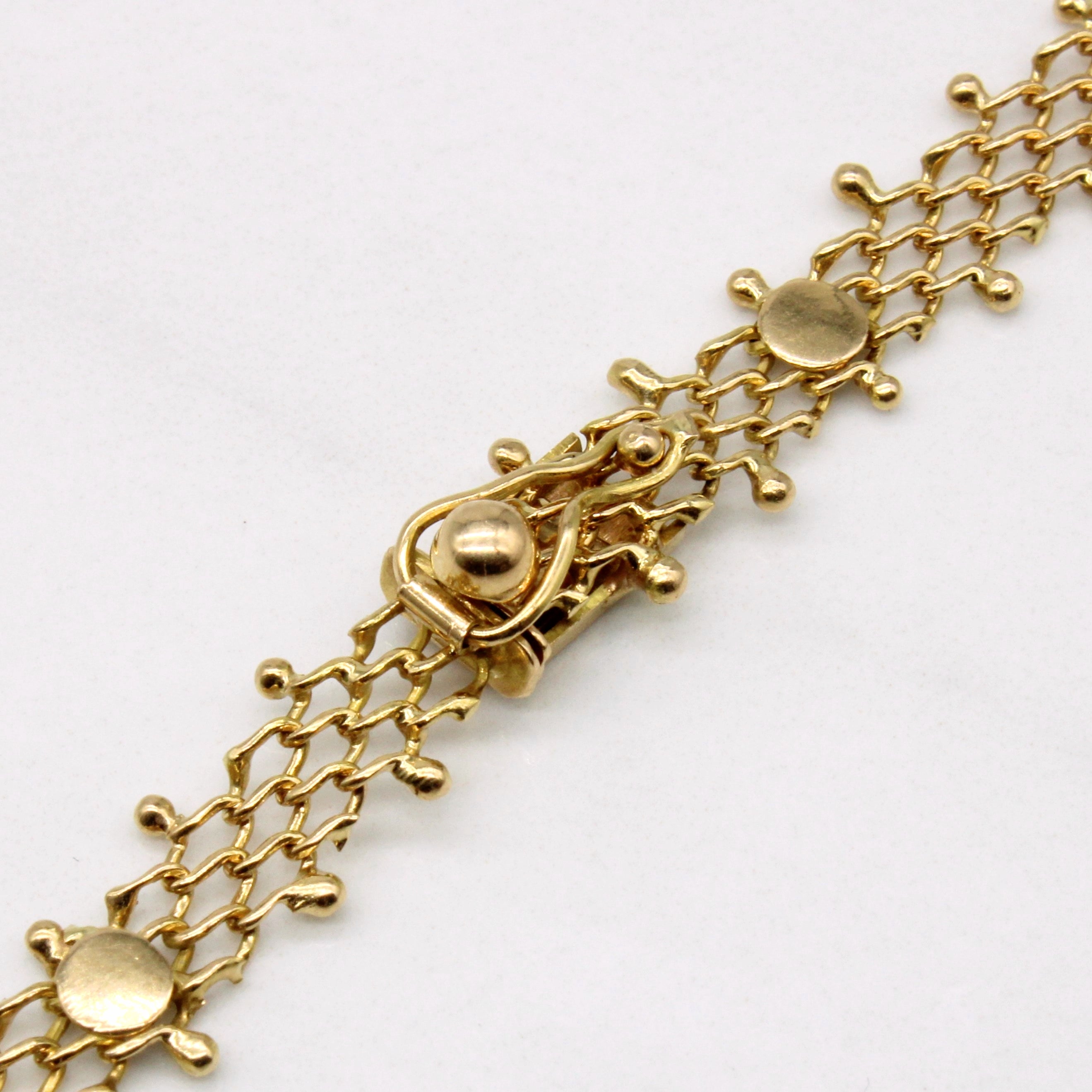 18k Yellow Gold Necklace | 16" |