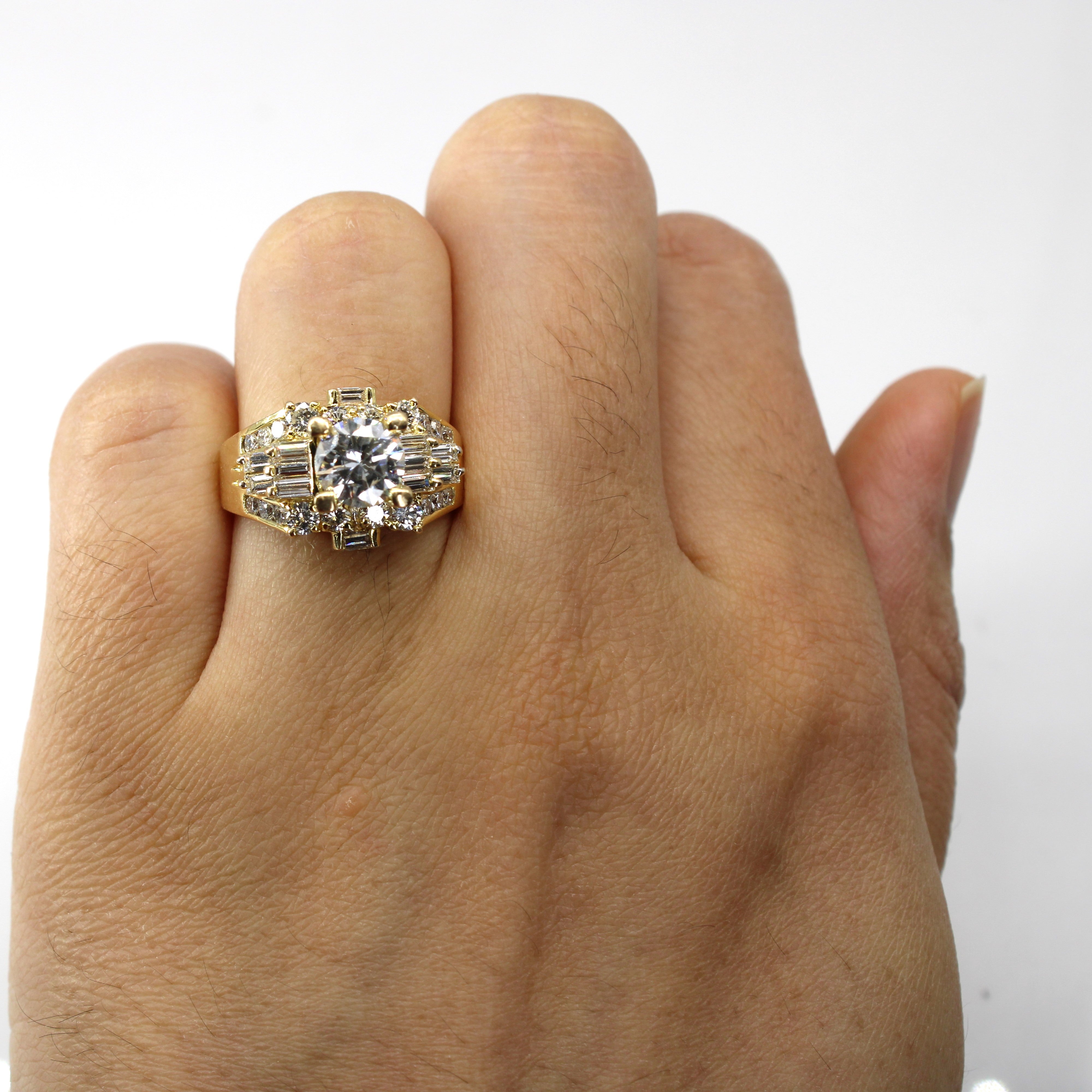 High Set Cluster Multi Diamond Ring | 2.02ctw VS1/VS2 G/H | SZ 5.75 |