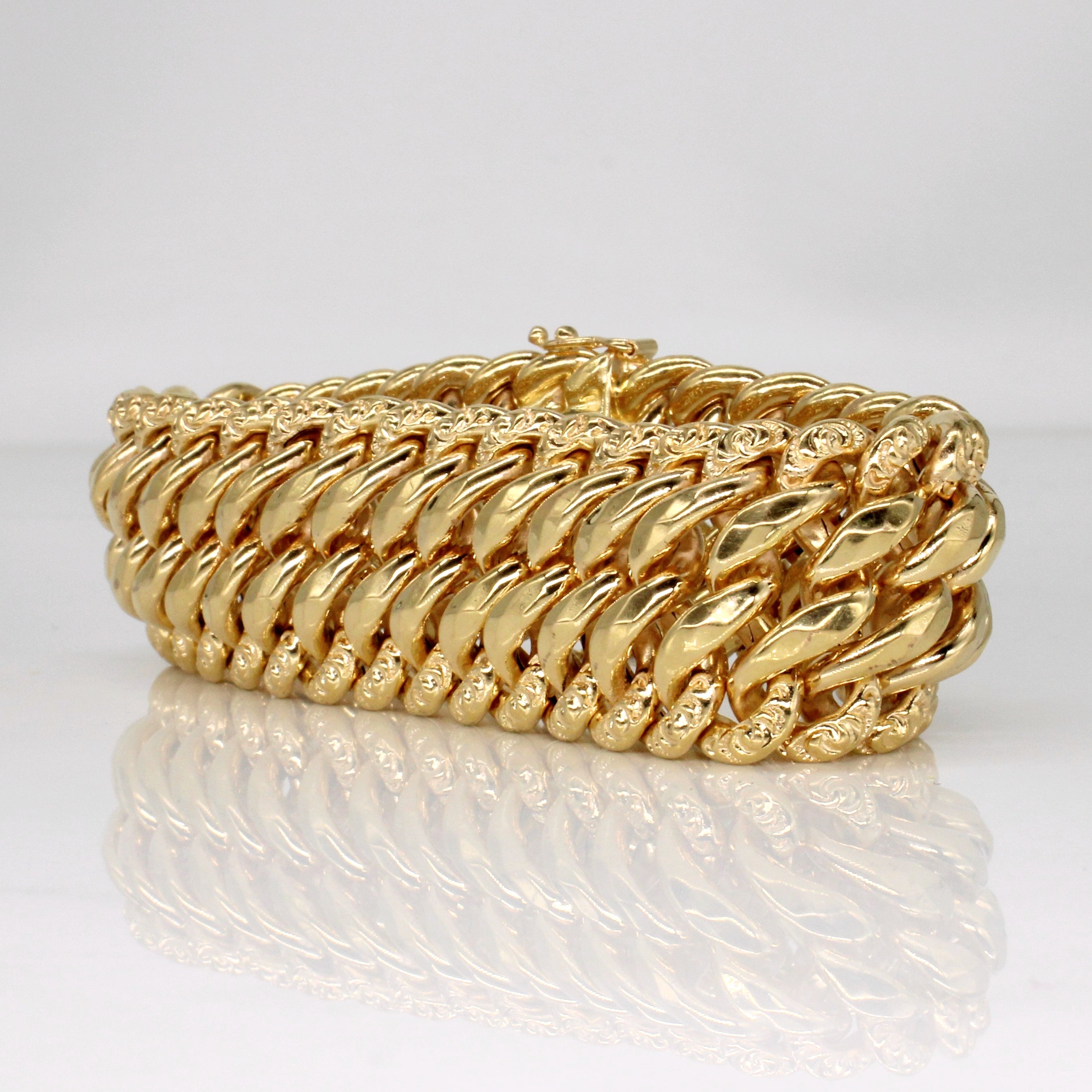 18k Yellow Gold Bracelet | 7" |