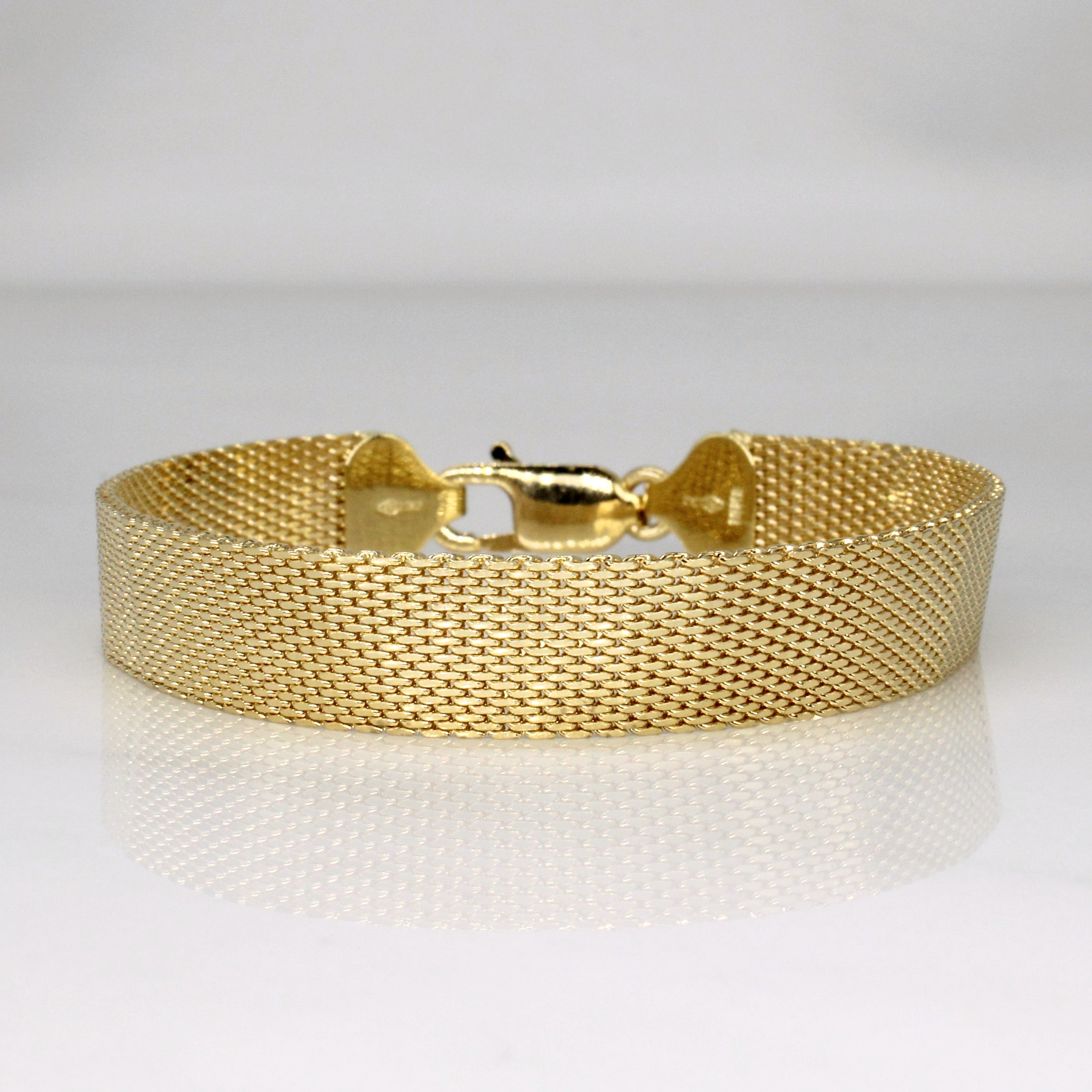 Bracelet en or jaune 18 carats | 7,5" |