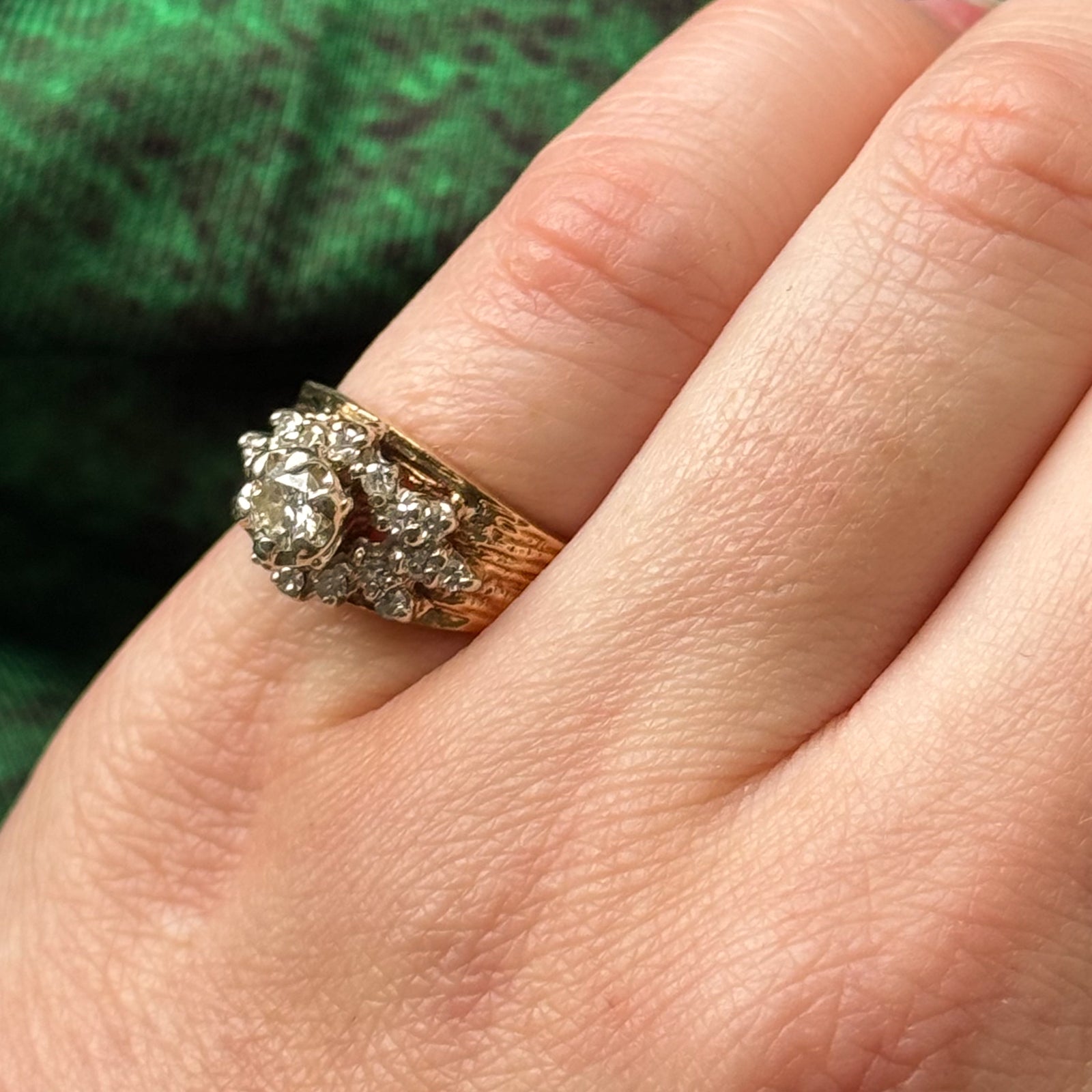 Diamond Cluster Ring | 0.53ctw | SZ 4.25 |