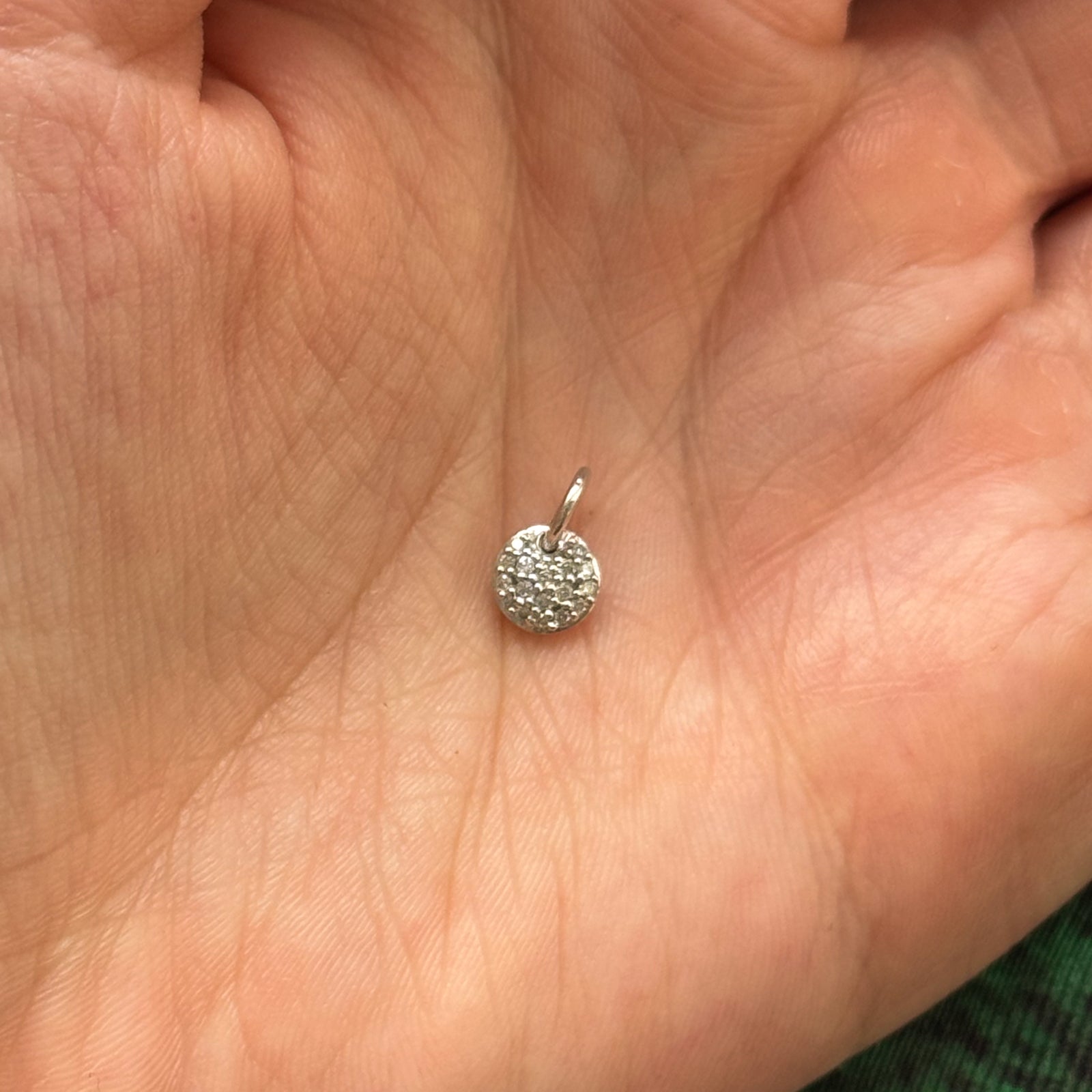 Pendentif Diamant Pavé | 0,06ctw |