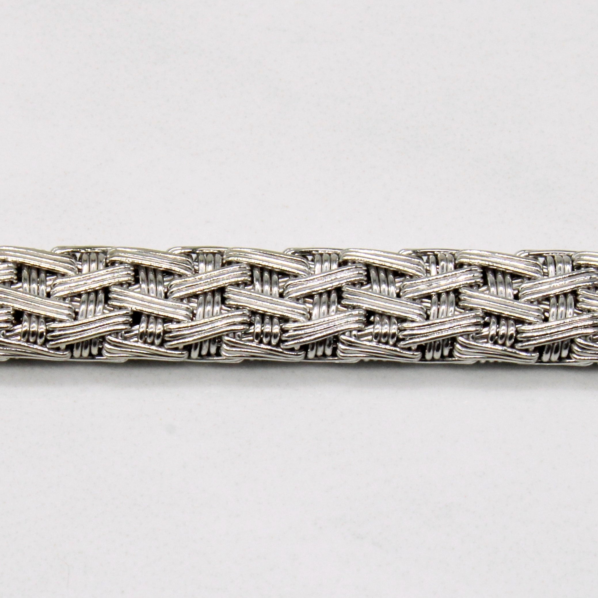 14k White Gold Bracelet | 7" |