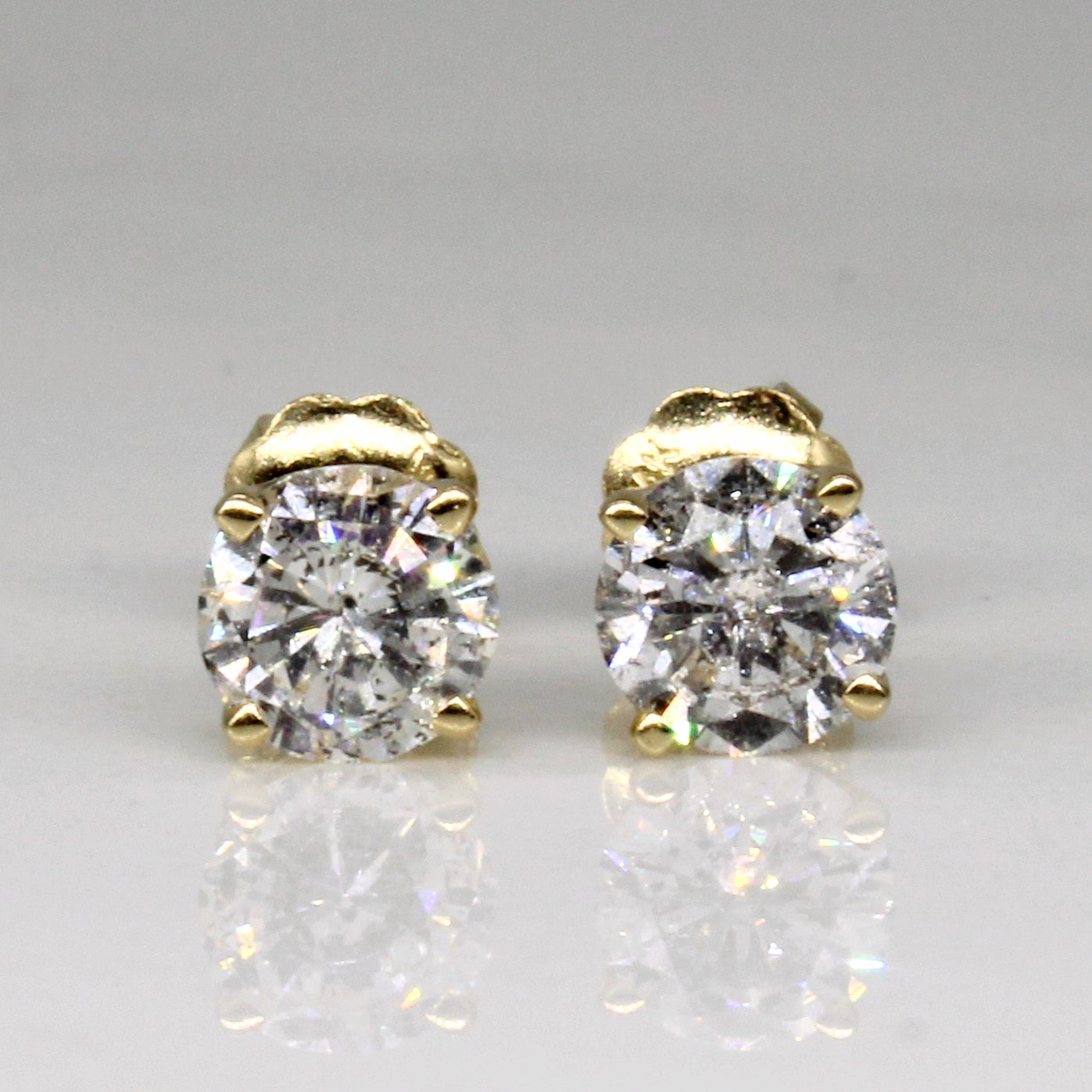 Diamond Stud Earrings | 1.00ctw |