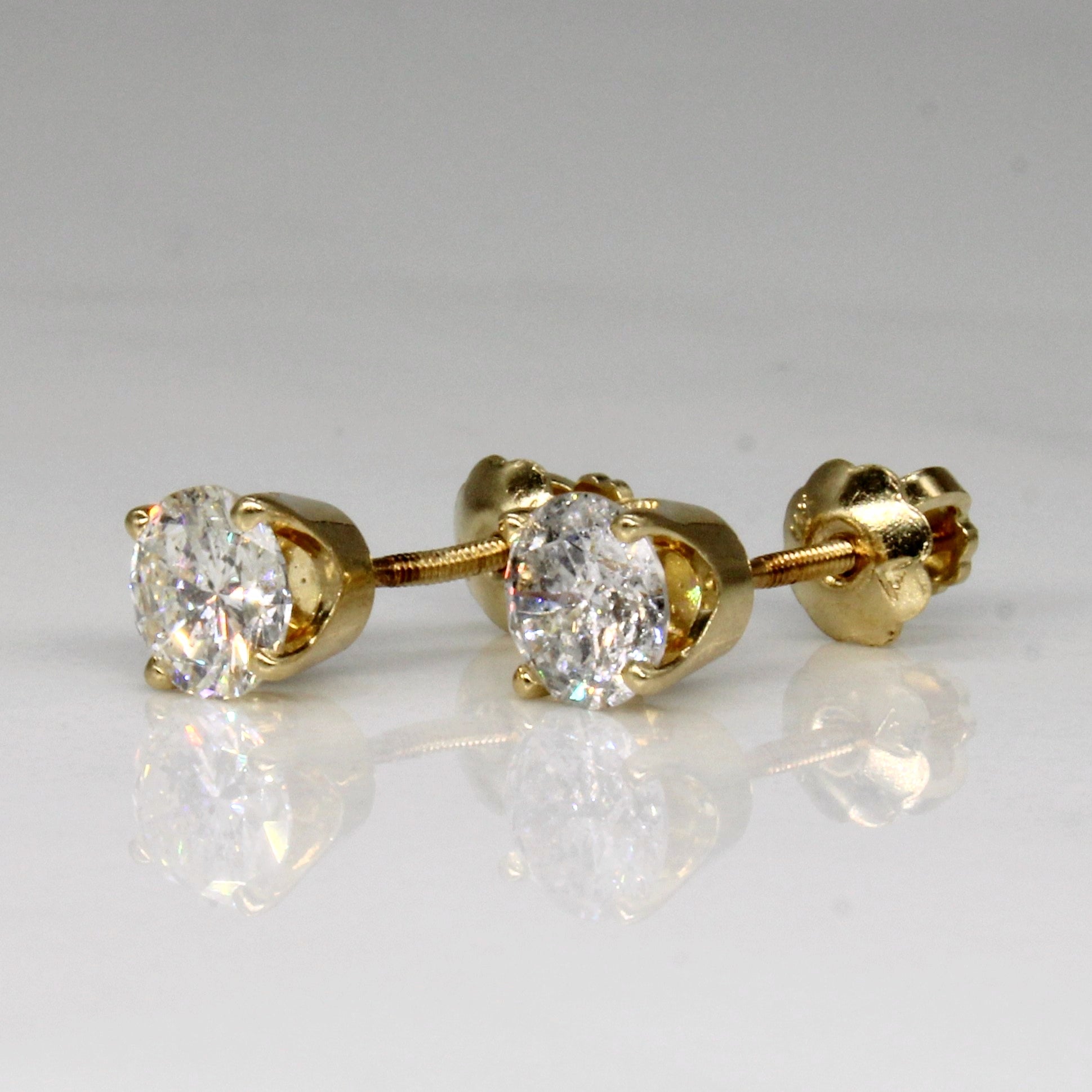 Diamond Stud Earrings | 1.00ctw |