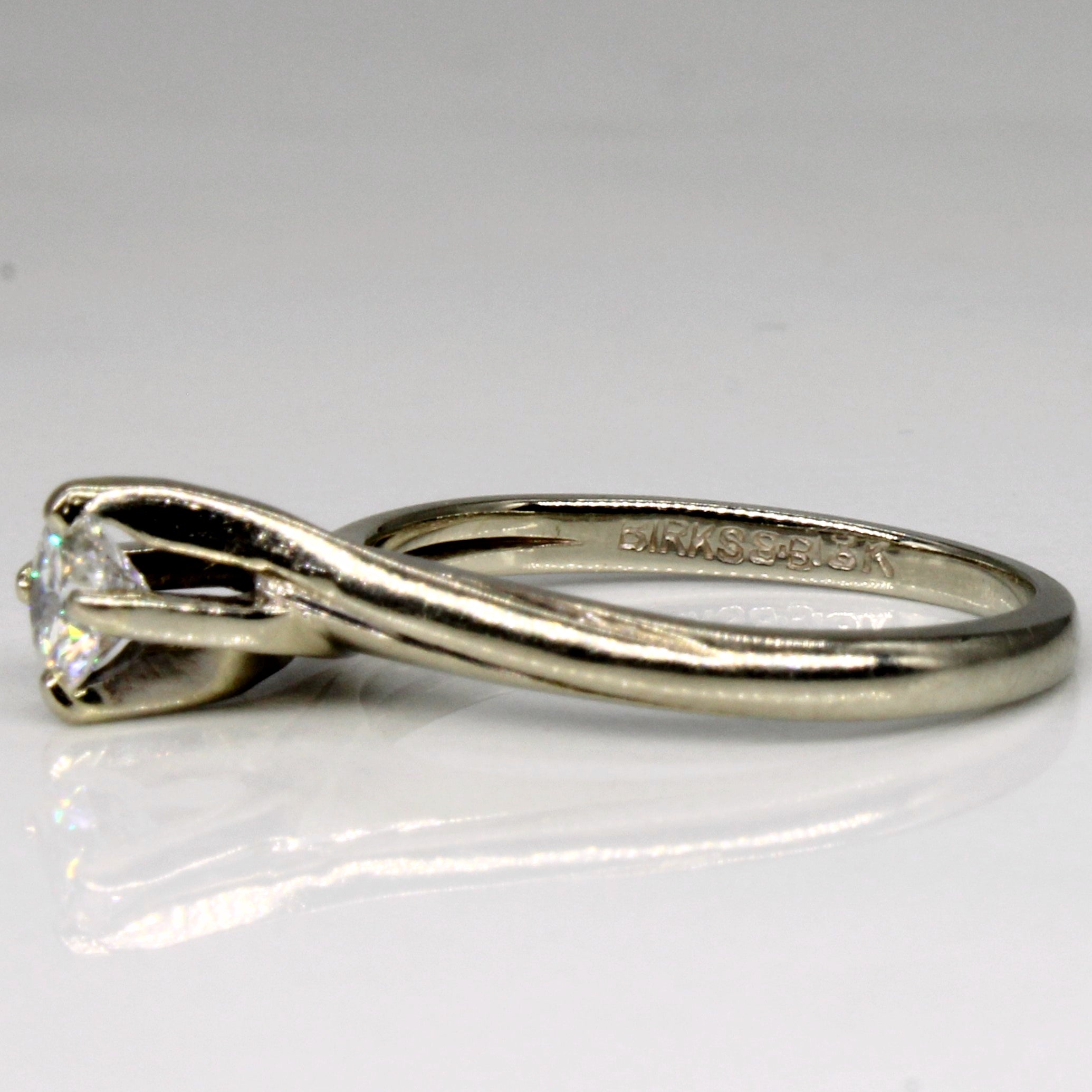 High Set Diamond Engagement Ring | 0.26ct | SZ 4.25 |