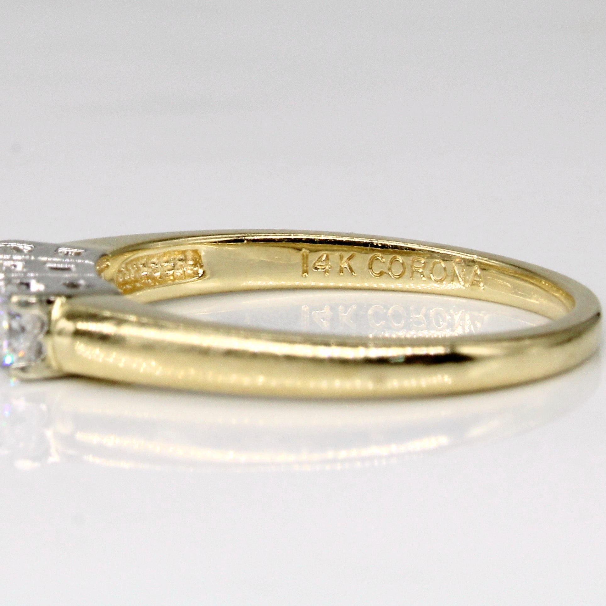 Three Stone Diamond Ring | 0.30ctw | SZ 6.5 |