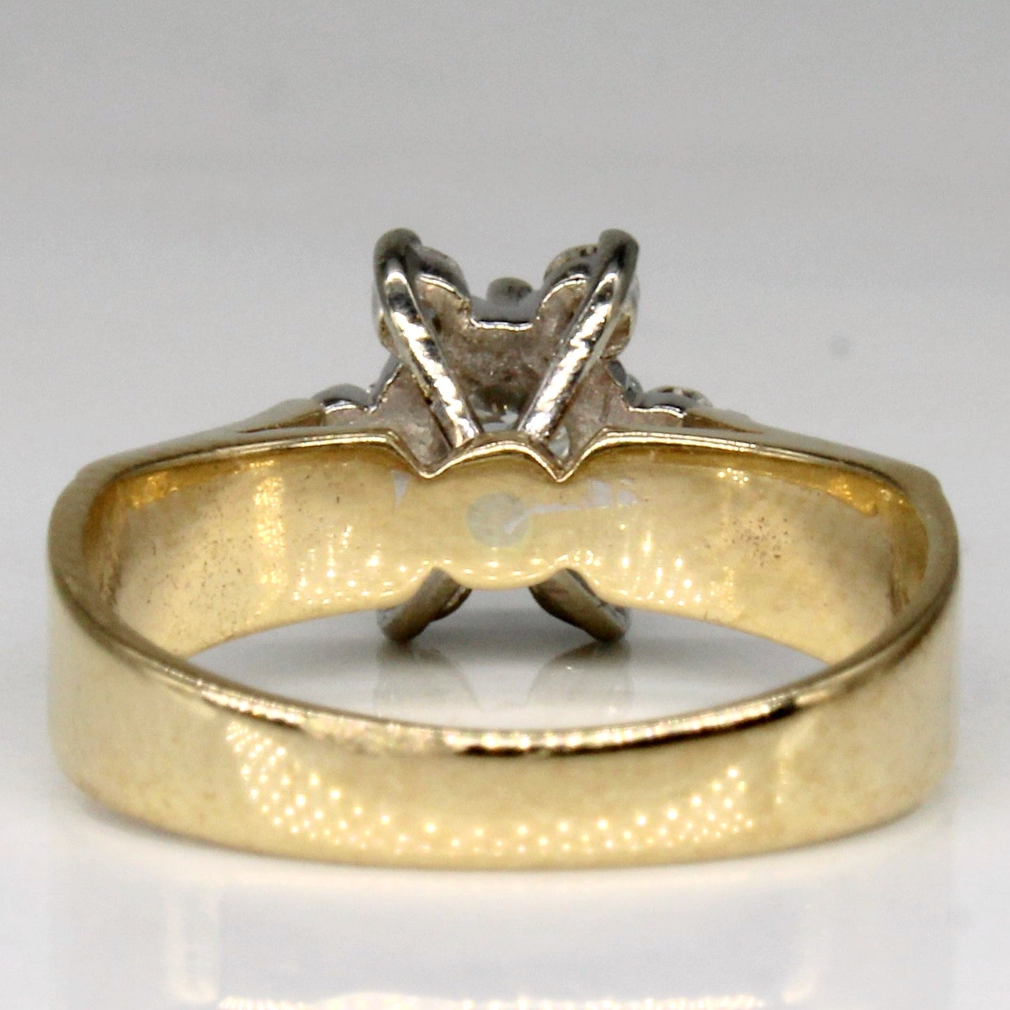 High Set Diamond Ring | 0.31ctw | SZ 3.75 |