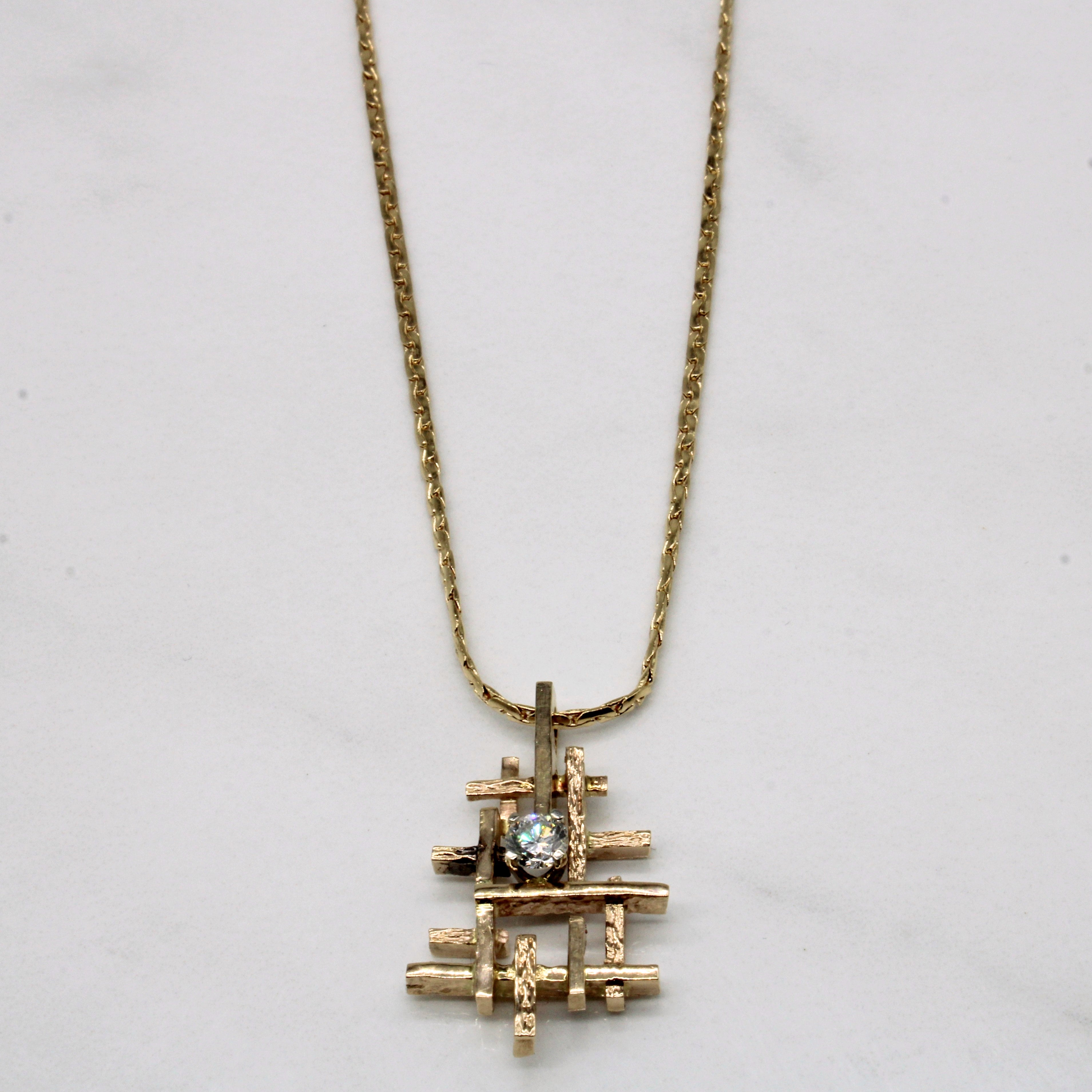 Diamond Pendant & Necklace | 0.28ct | 16" |