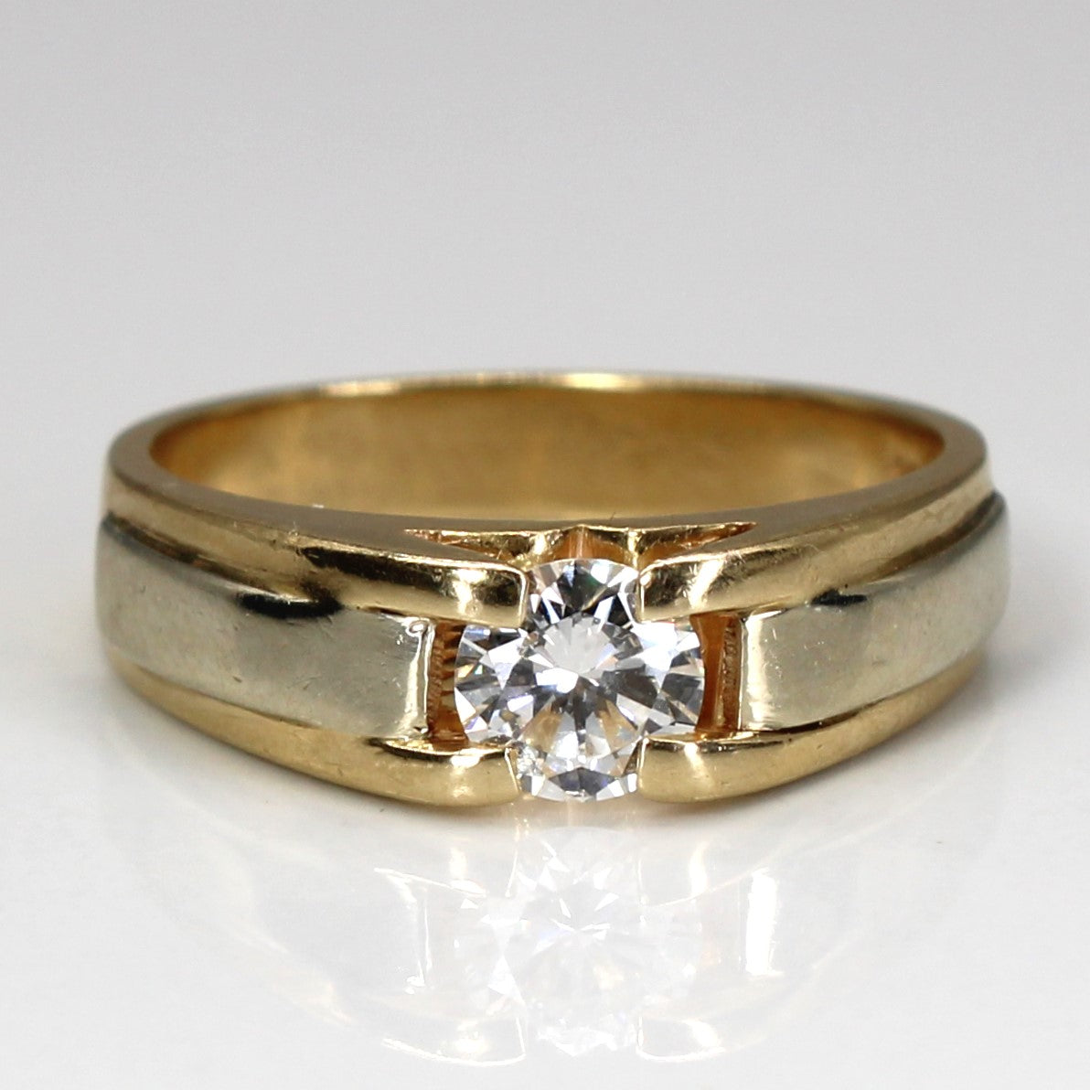 Claw Set Solitaire Diamond Ring | 0.54ct SI1/SI2 G/H | SZ 7.25 |