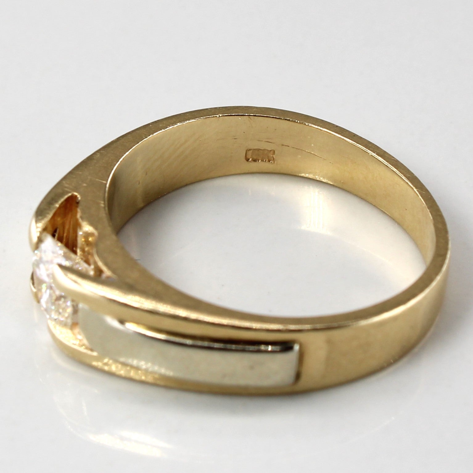 Claw Set Solitaire Diamond Ring | 0.54ct SI1/SI2 G/H | SZ 7.25 |