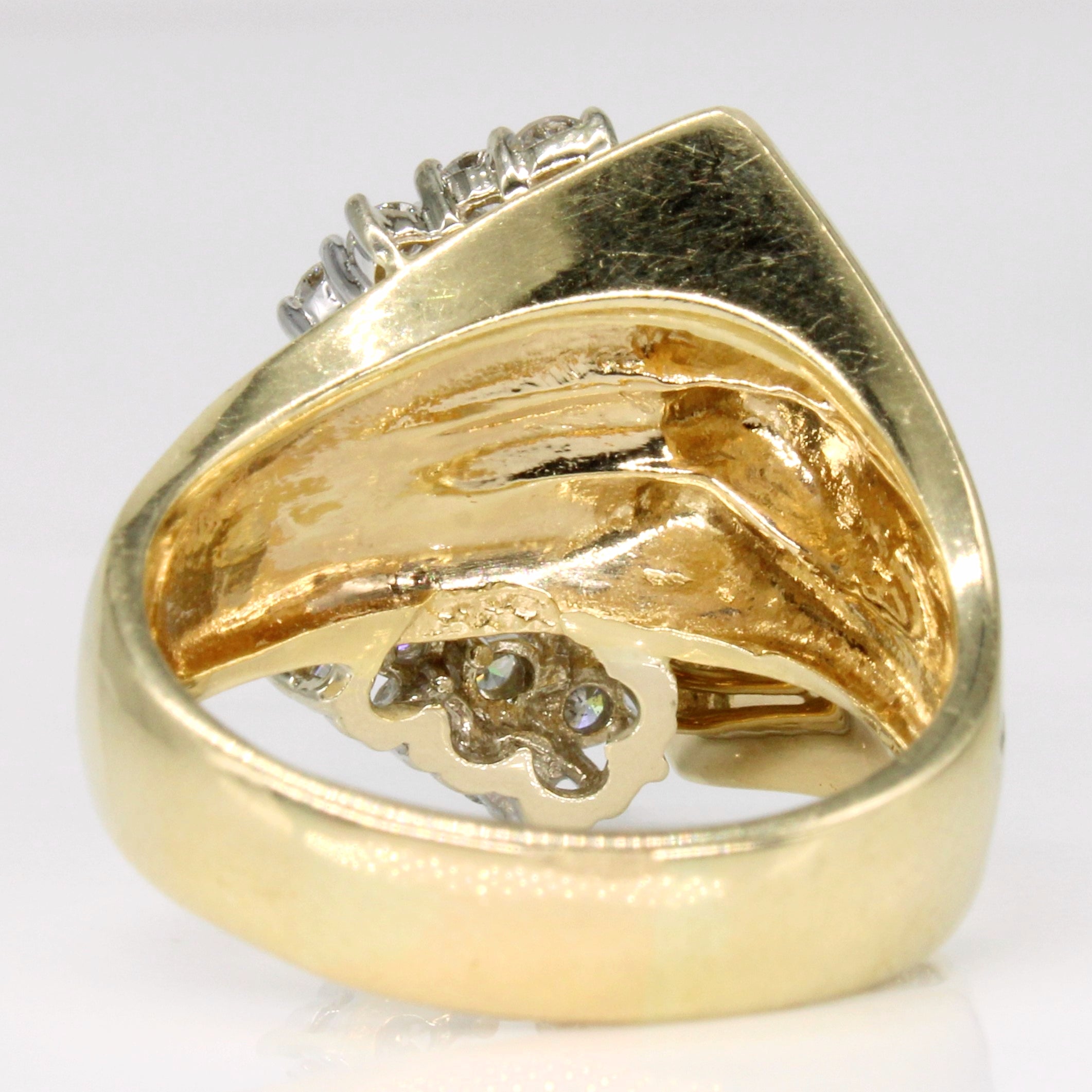 Diamond Cocktail Ring | 1.00ctw | SZ 9.25 |