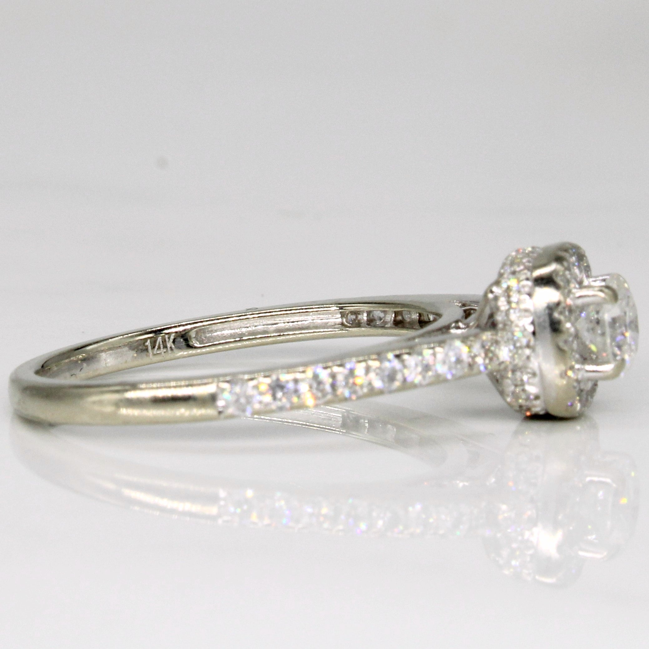 Diamond Engagement Ring | 0.58ctw | SZ 6.5 |