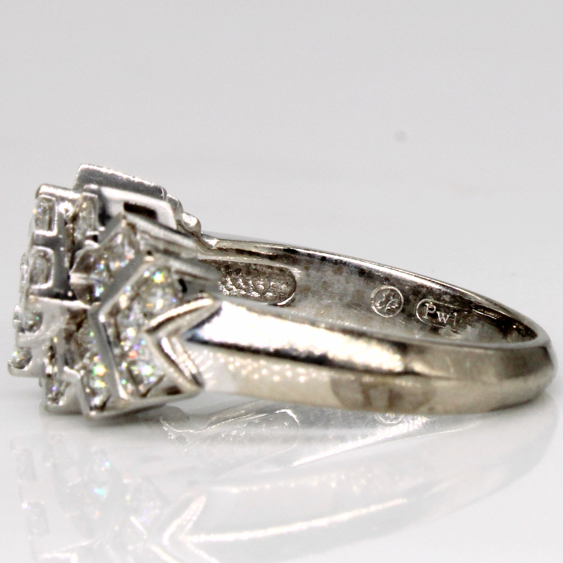 Princess Cut Diamond Ring | 1.12ctw | SZ 5.5 |