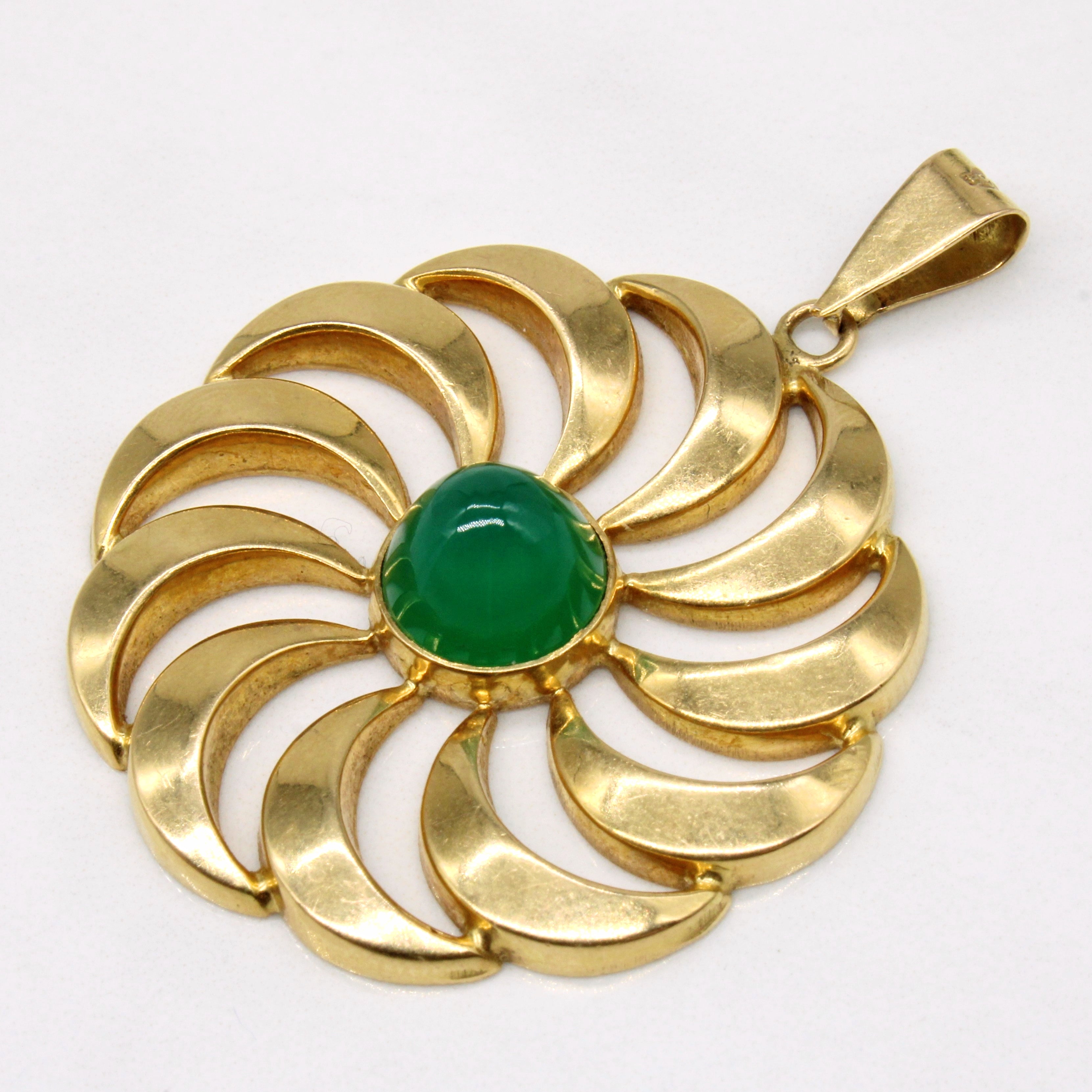 Chrysoprase 18k Pendant | 4.50ct |