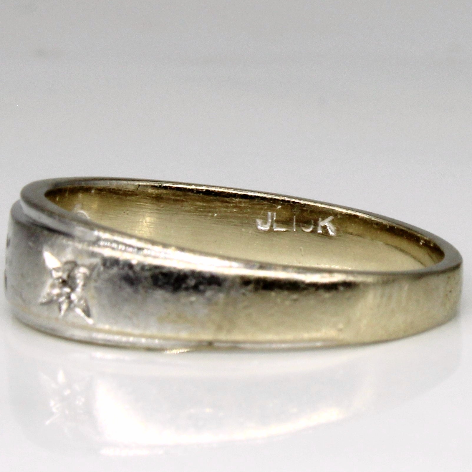 Bague sertie de diamants illusion | 0,03 ct | Taille 6,5 |