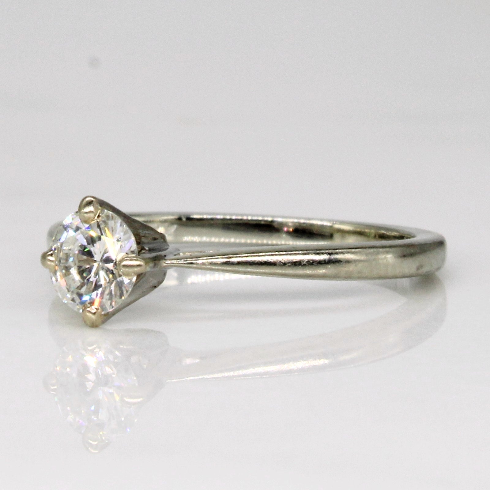 Cathedral Set Diamond Ring | 0.32ct | SZ 3.75 |