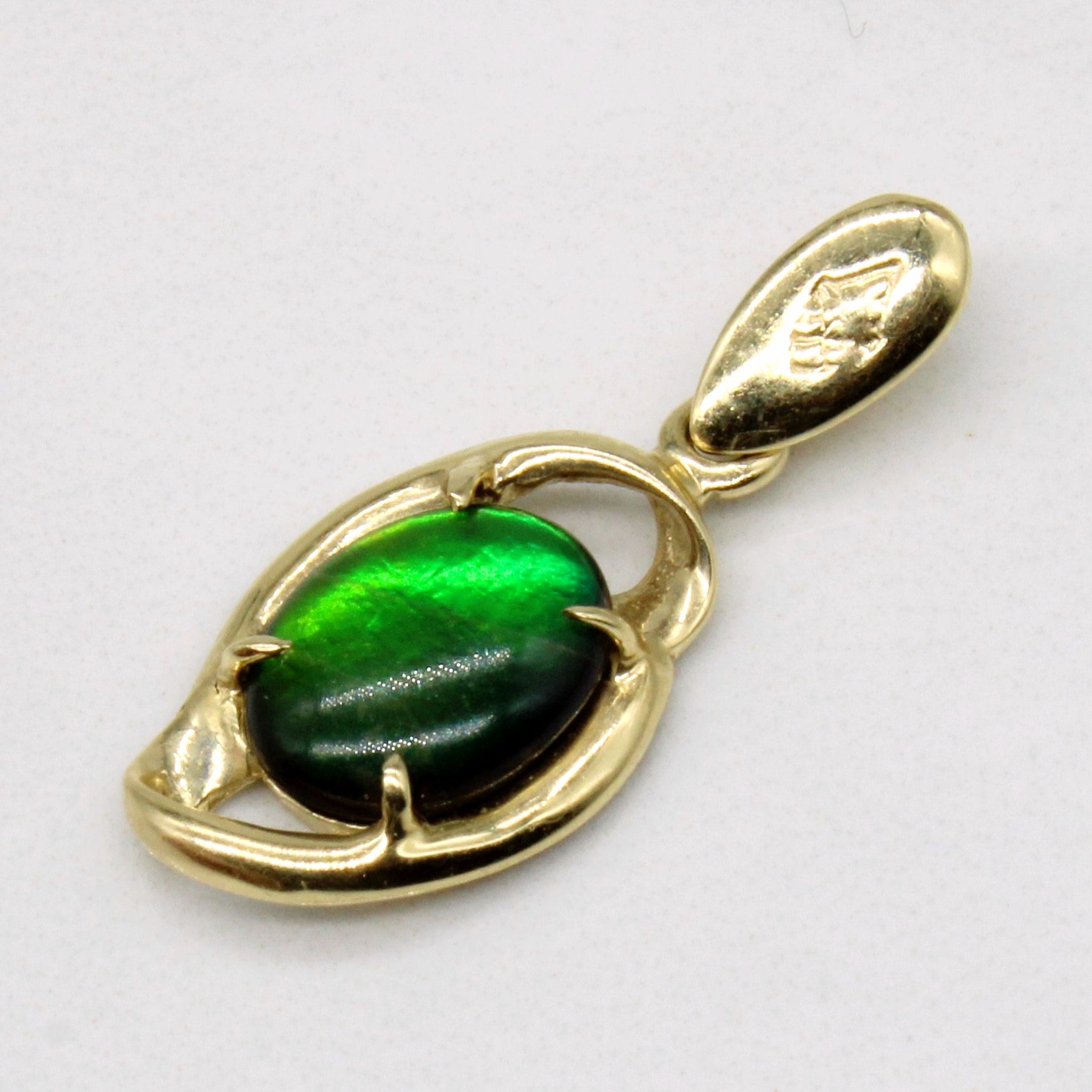 Ammolite 14k Pendant | 1.00ct |