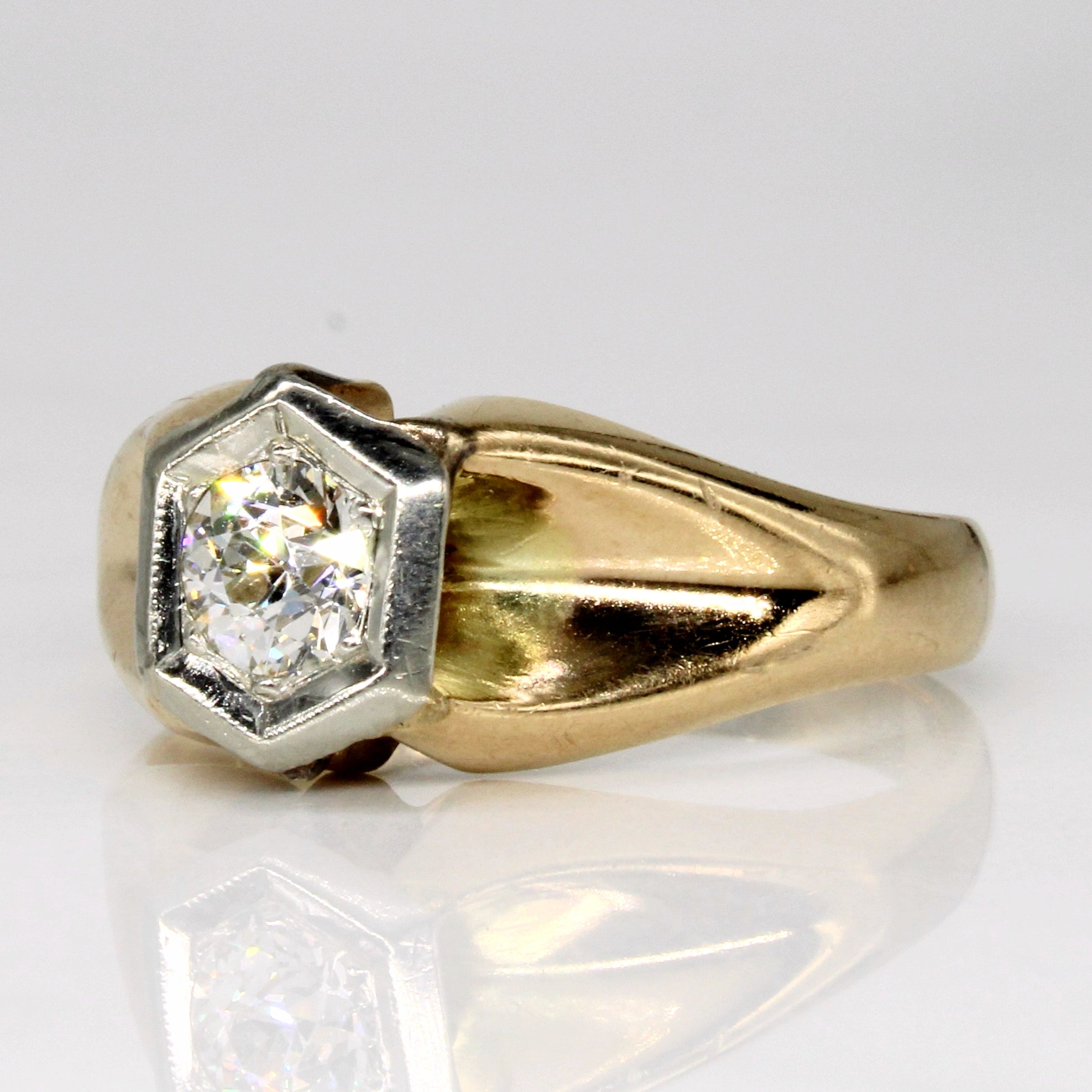 Diamond Engagement Ring | 0.56ct | SZ 9.75 |