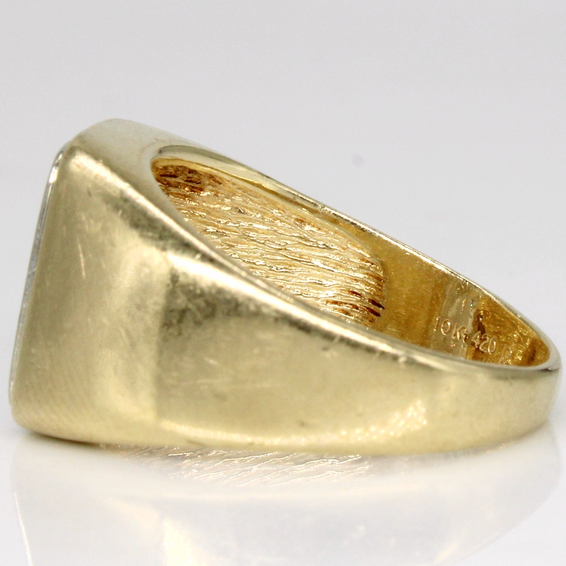 Pave Set Diamond Ring | 0.24ctw | SZ 8 |