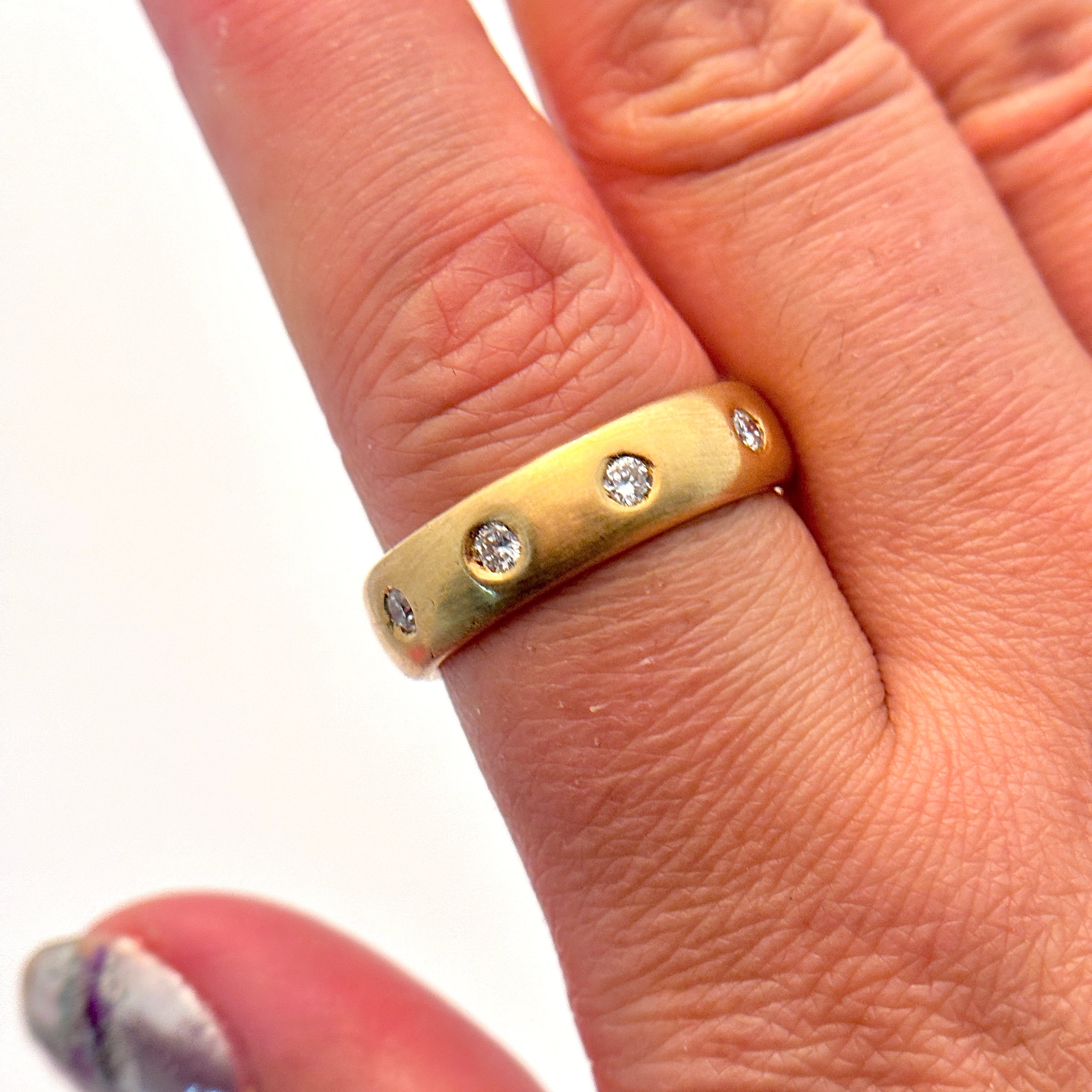 14K Yellow Gold Diamond Ring | 0.52ctw | SZ 8.75 |