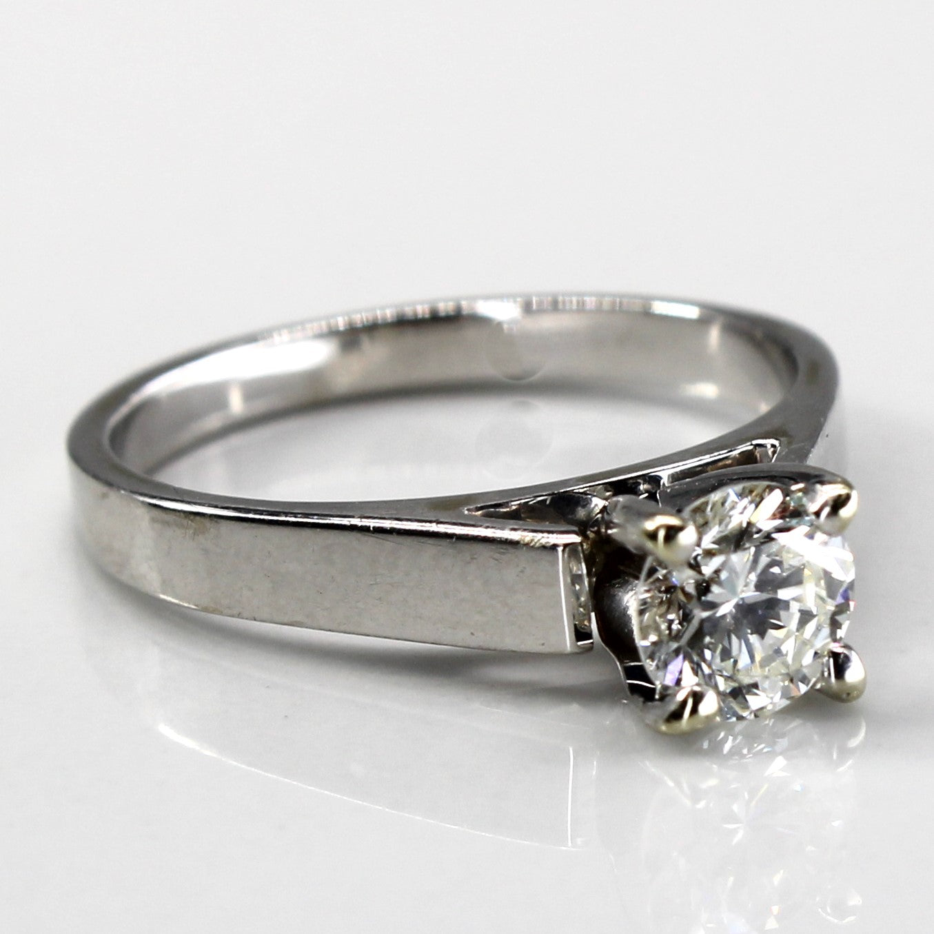 Solitaire Diamond Engagement Ring | 0.53ct VS1 H/I | SZ 5.25 |