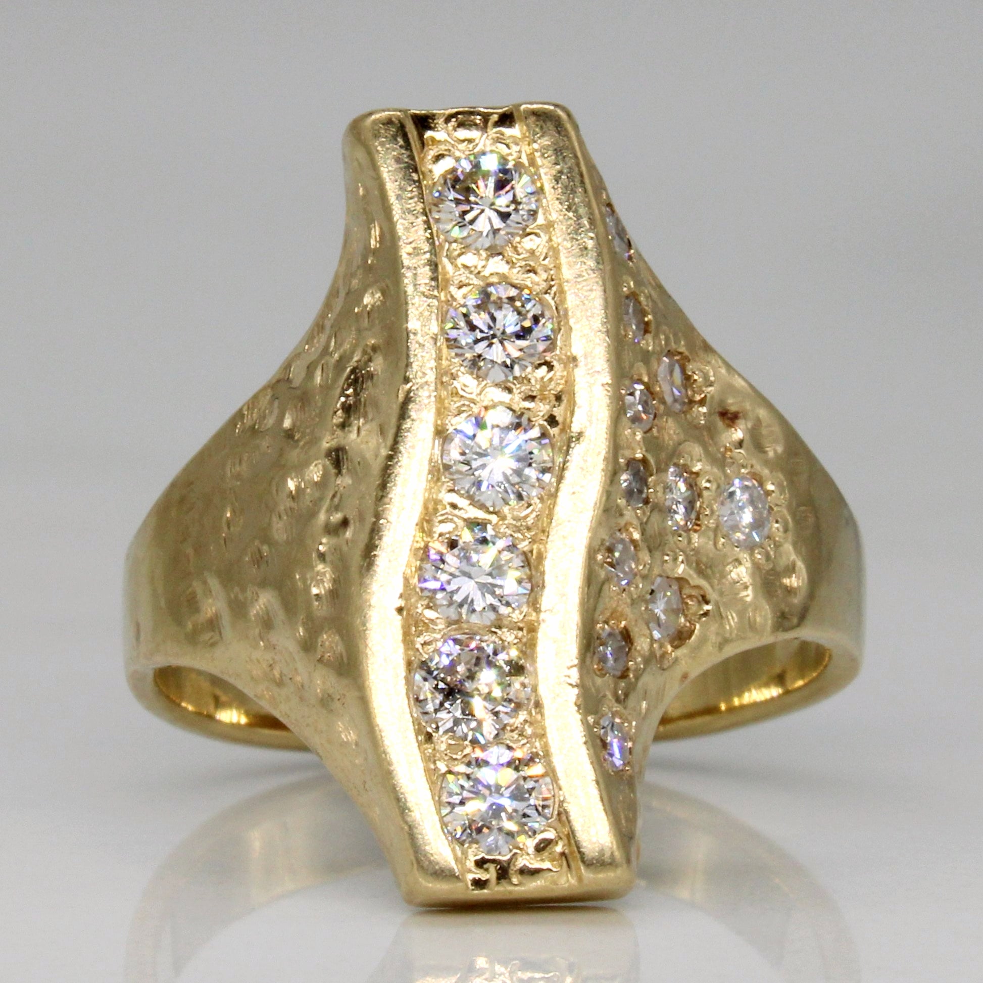 Diamond Cocktail Ring | 0.65ctw | SZ 7 |