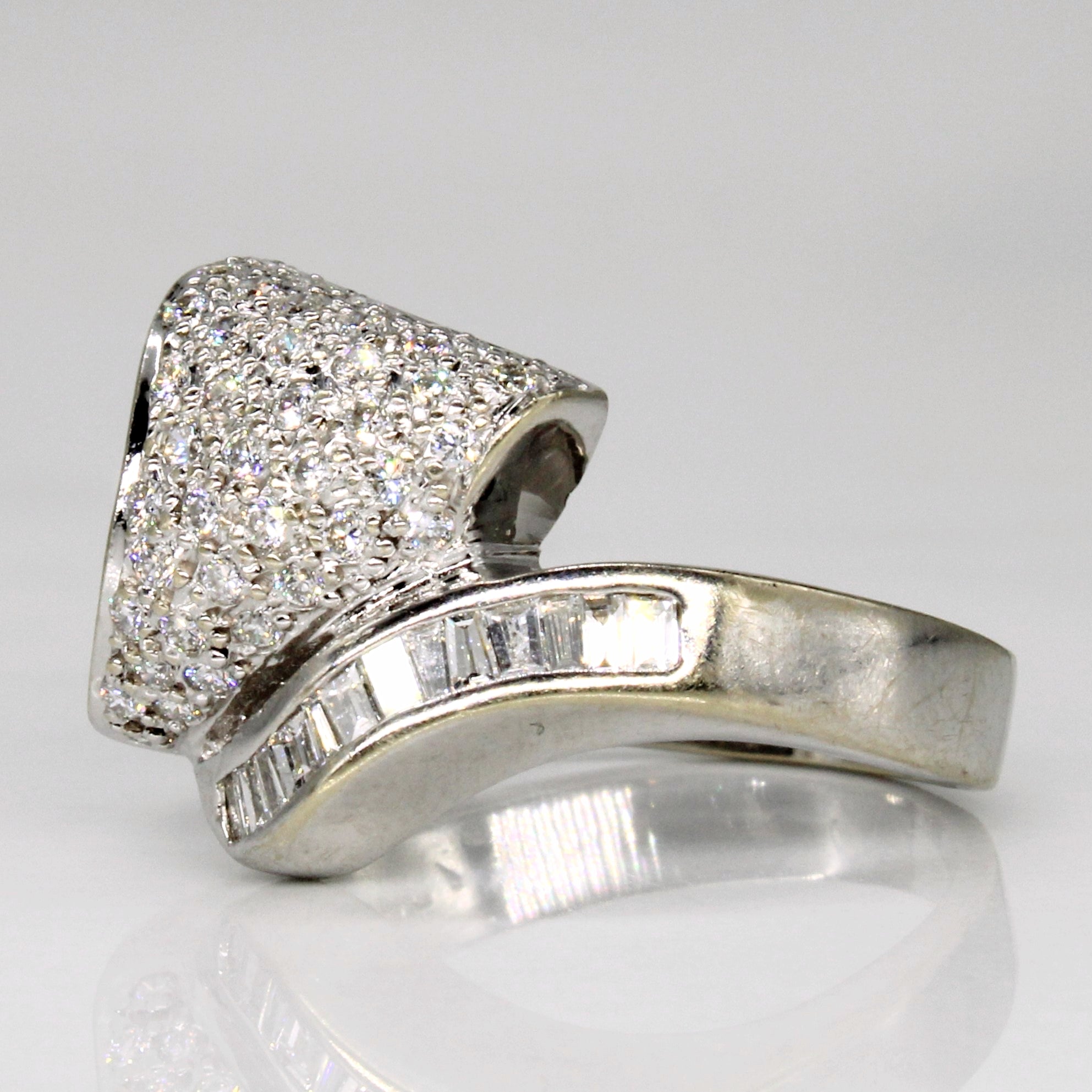Diamond Cocktail Ring | 0.64ctw | SZ 7 |