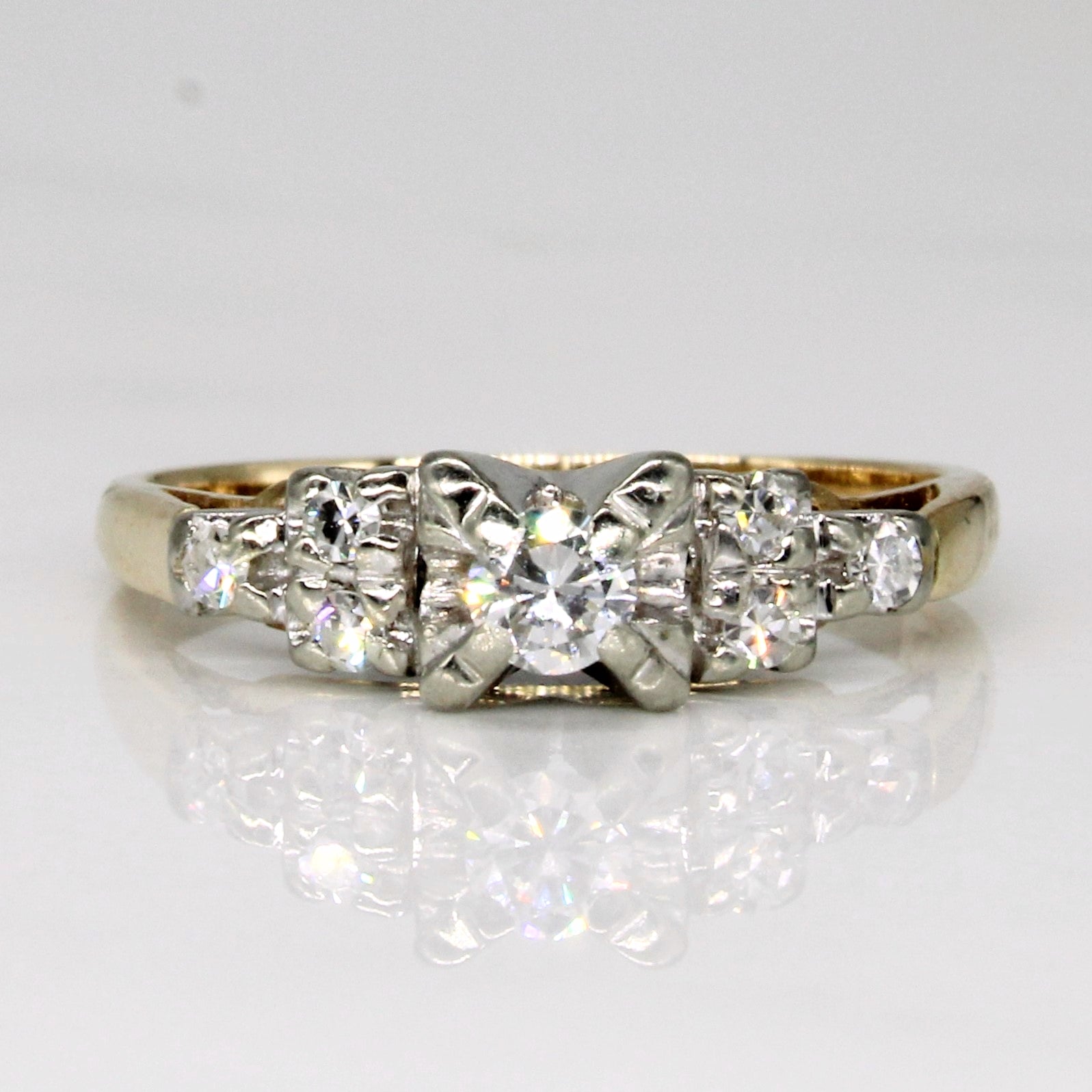 Diamond Engagement Ring | 0.20ctw | SZ 5 |